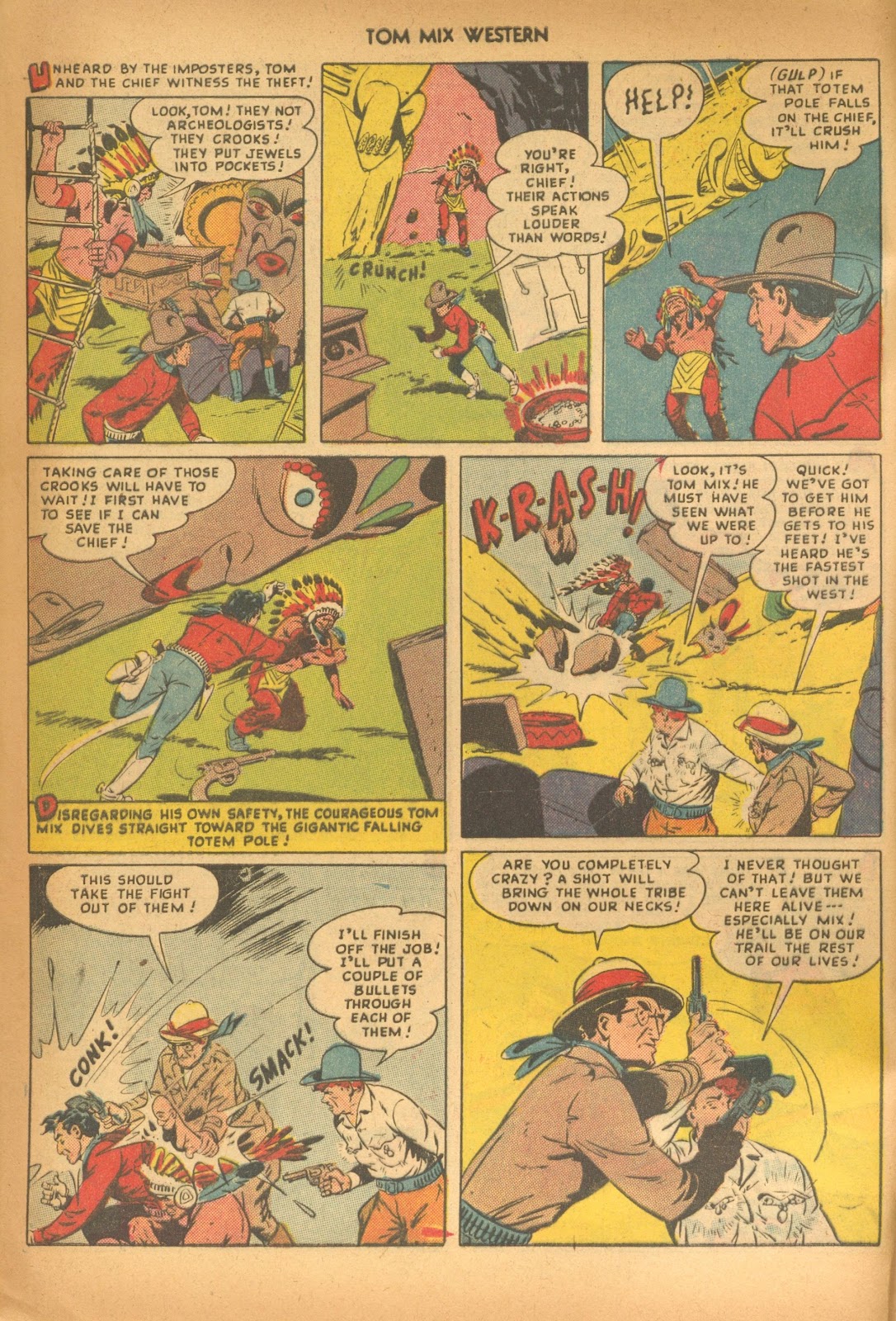 Tom Mix Western (1948) issue 20 - Page 8