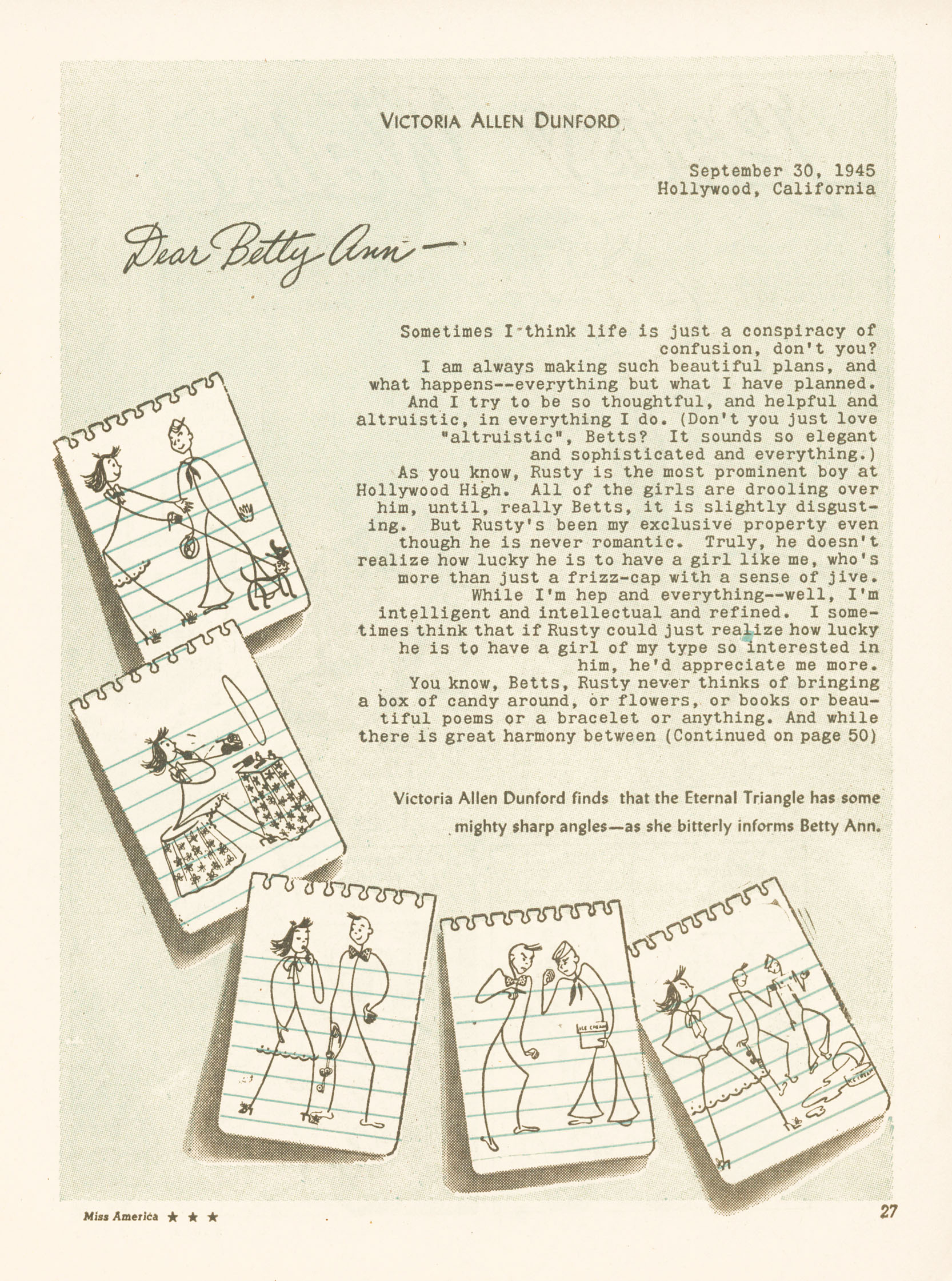 Read online Miss America Magazine comic -  Issue #13 - 24