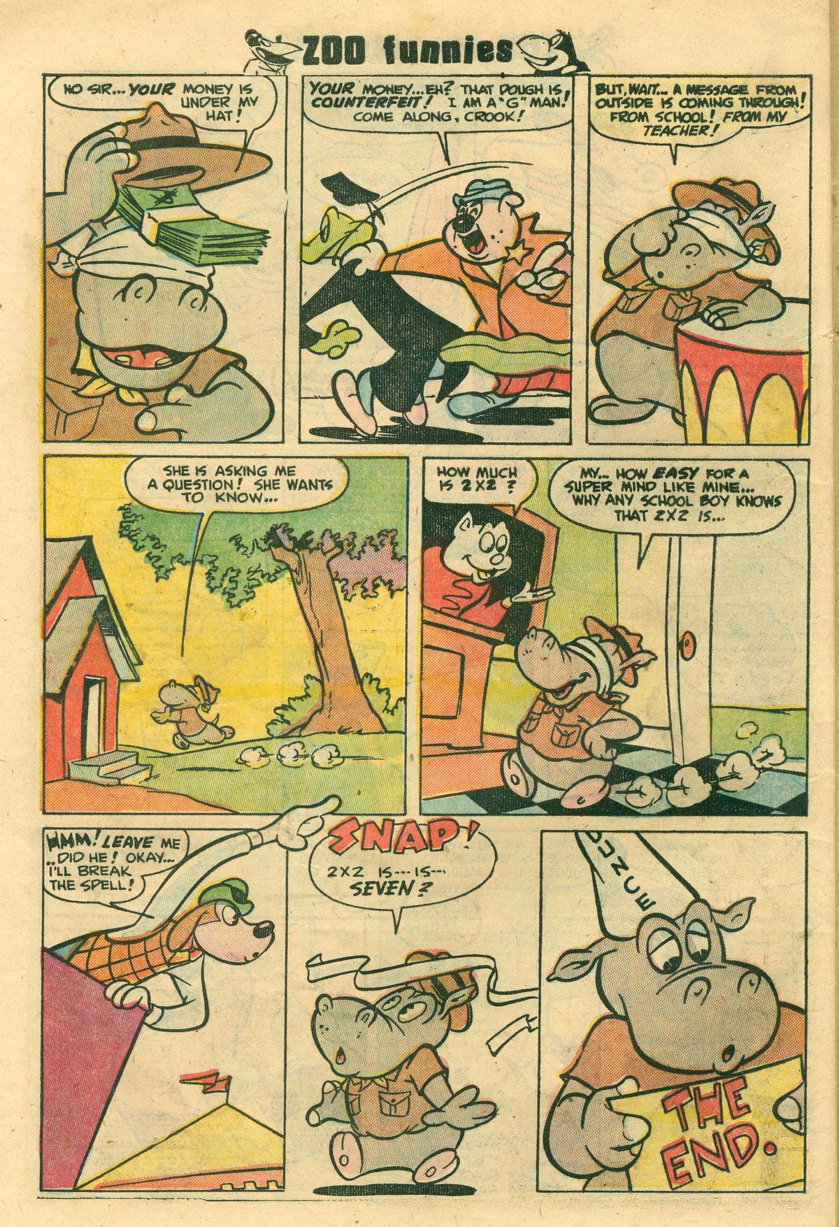 Read online Zoo Funnies comic -  Issue #2 - 32