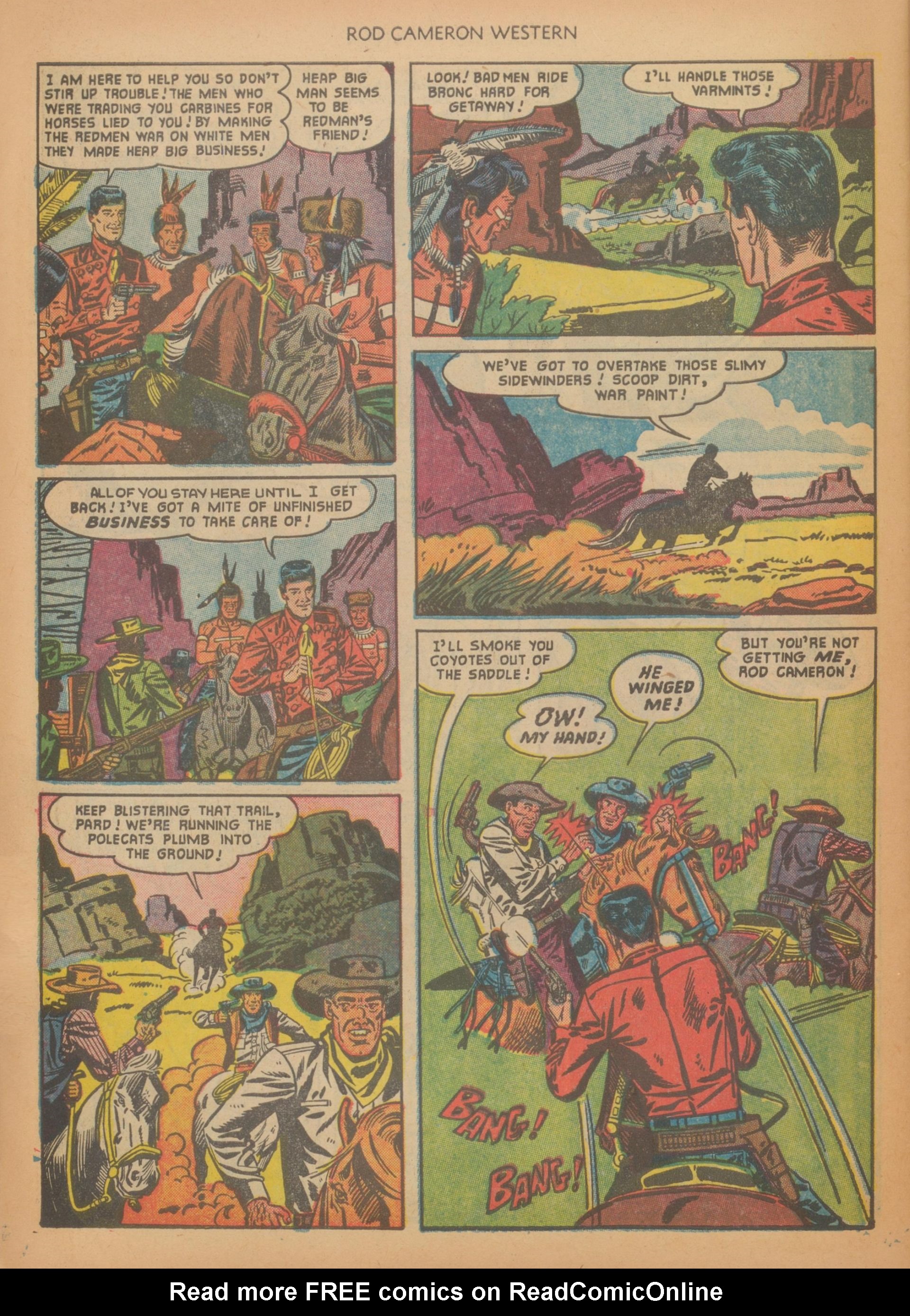 Read online Rod Cameron Western comic -  Issue #12 - 30