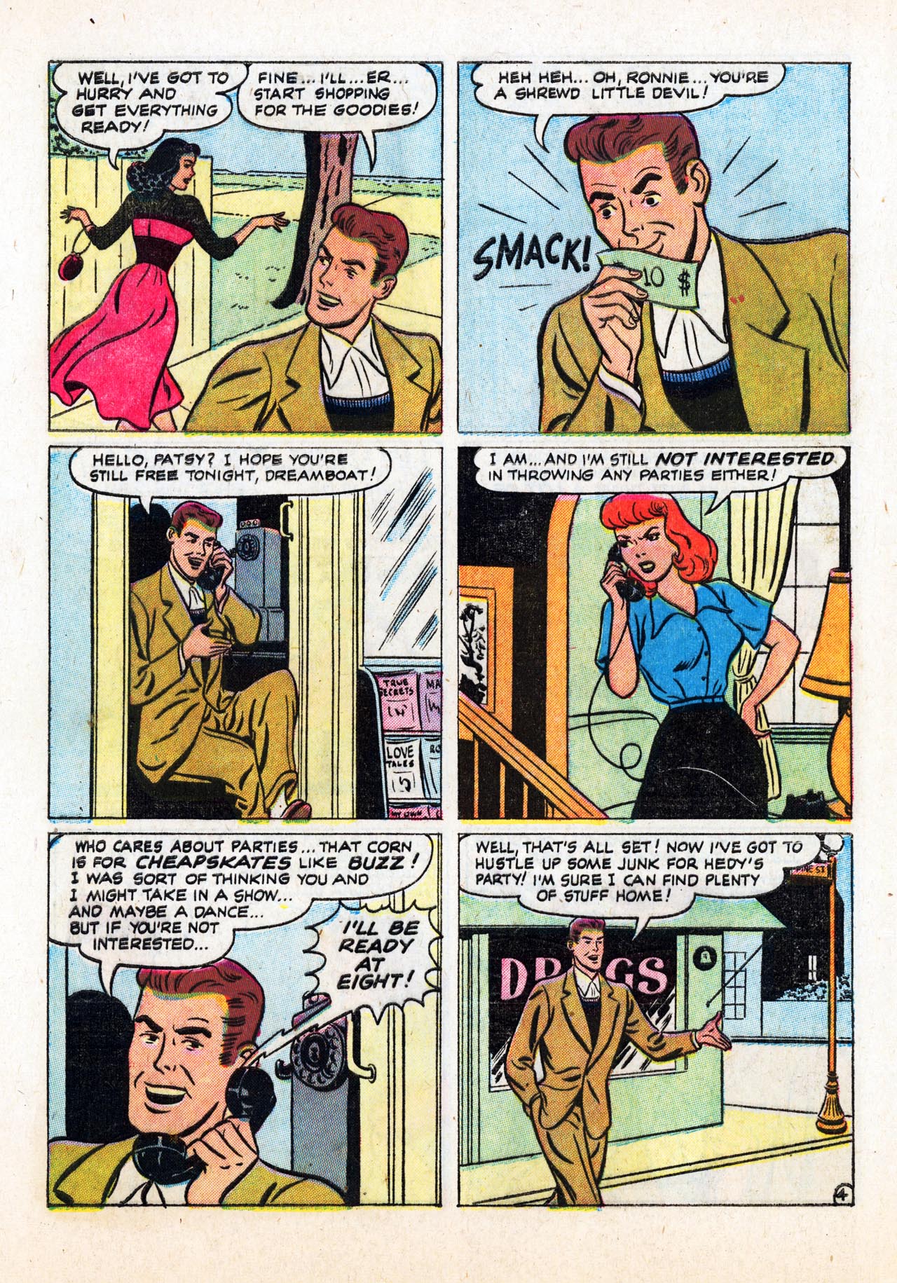 Read online Patsy and Hedy comic -  Issue #5 - 6