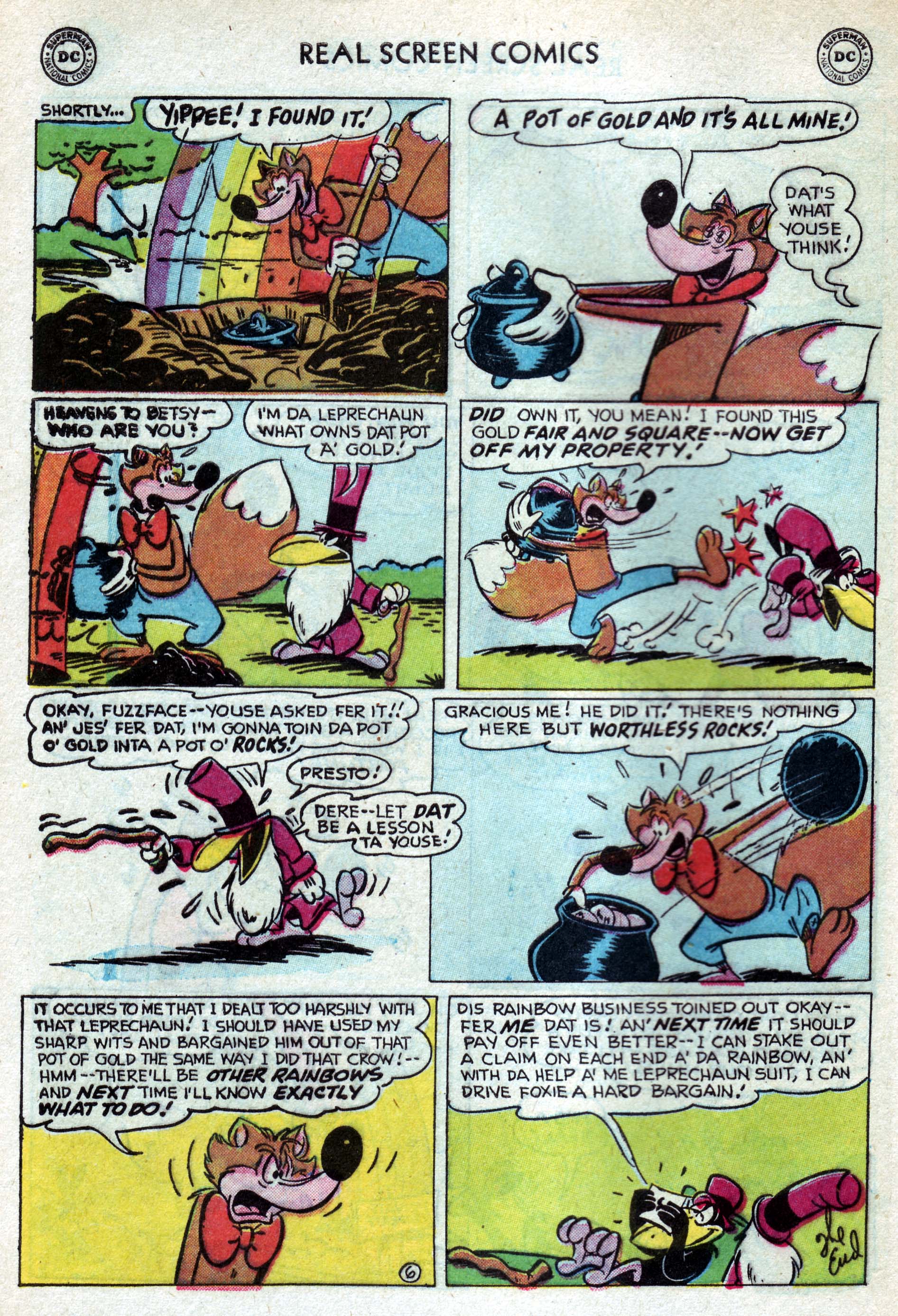 Read online Real Screen Comics comic -  Issue #116 - 8