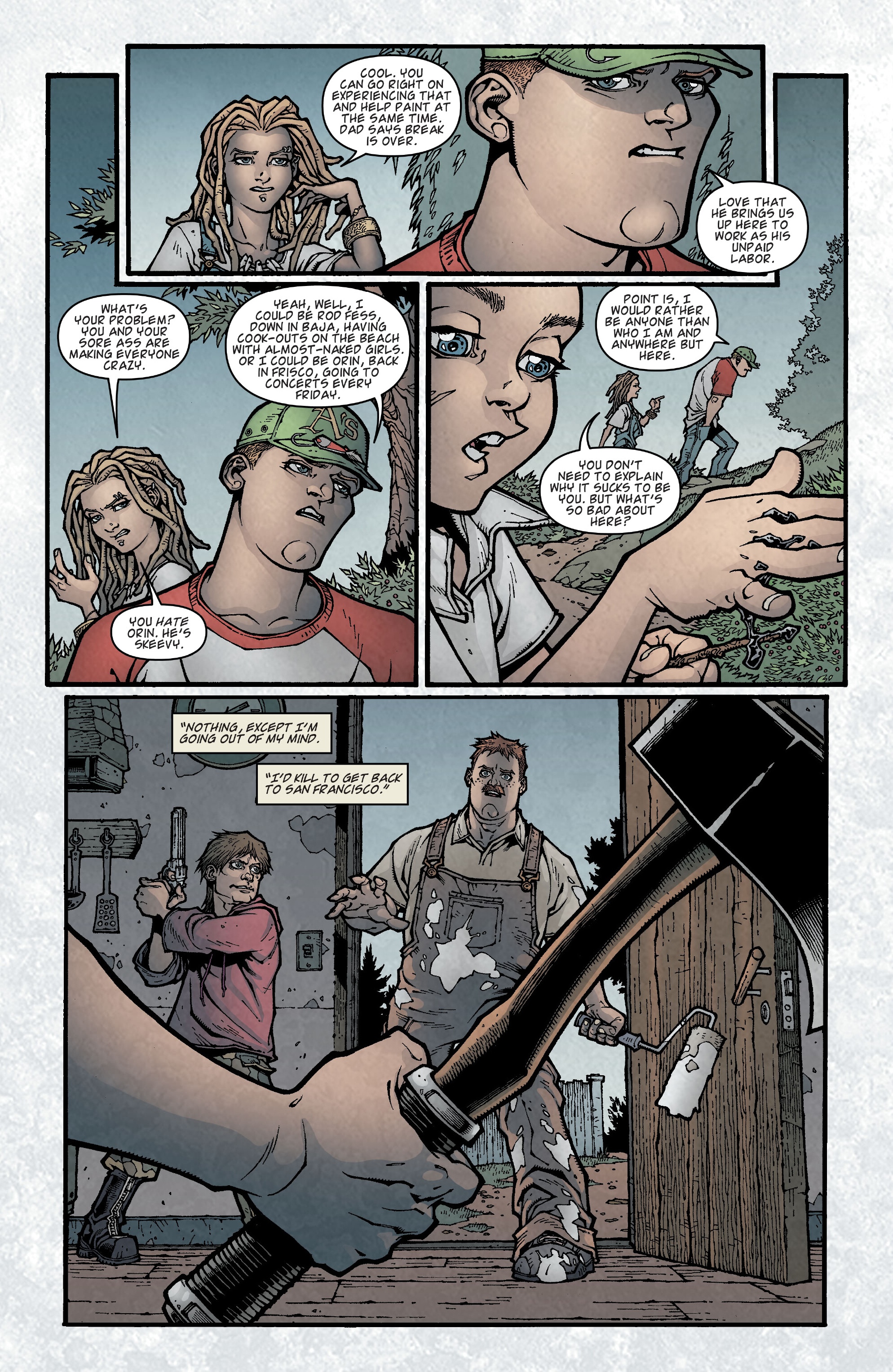 Read online Locke & Key: Welcome To Lovecraft #1: 15th Anniversary Edition comic -  Issue #1: 15th Anniversary Edition Full - 7