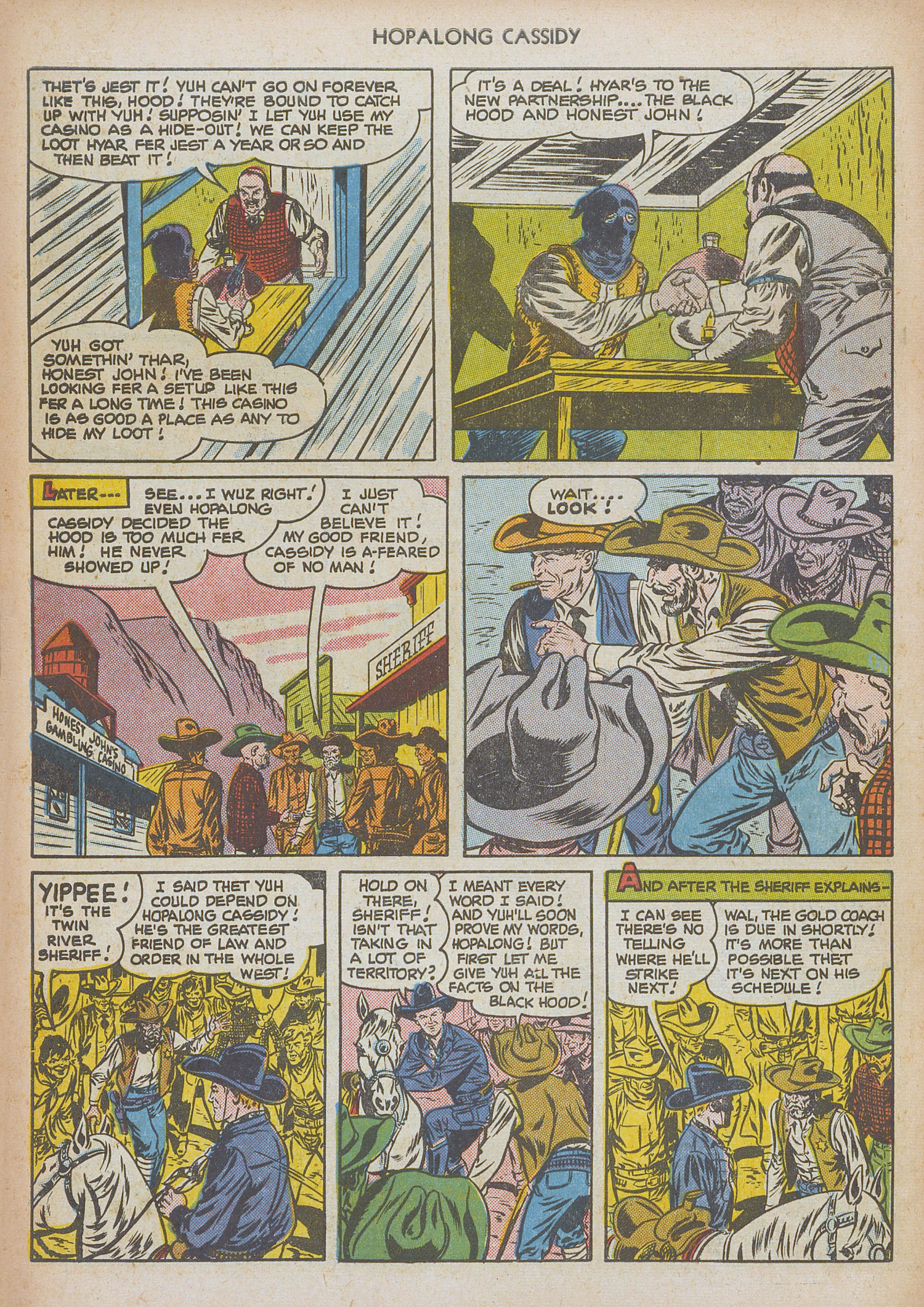 Read online Hopalong Cassidy comic -  Issue #55 - 6