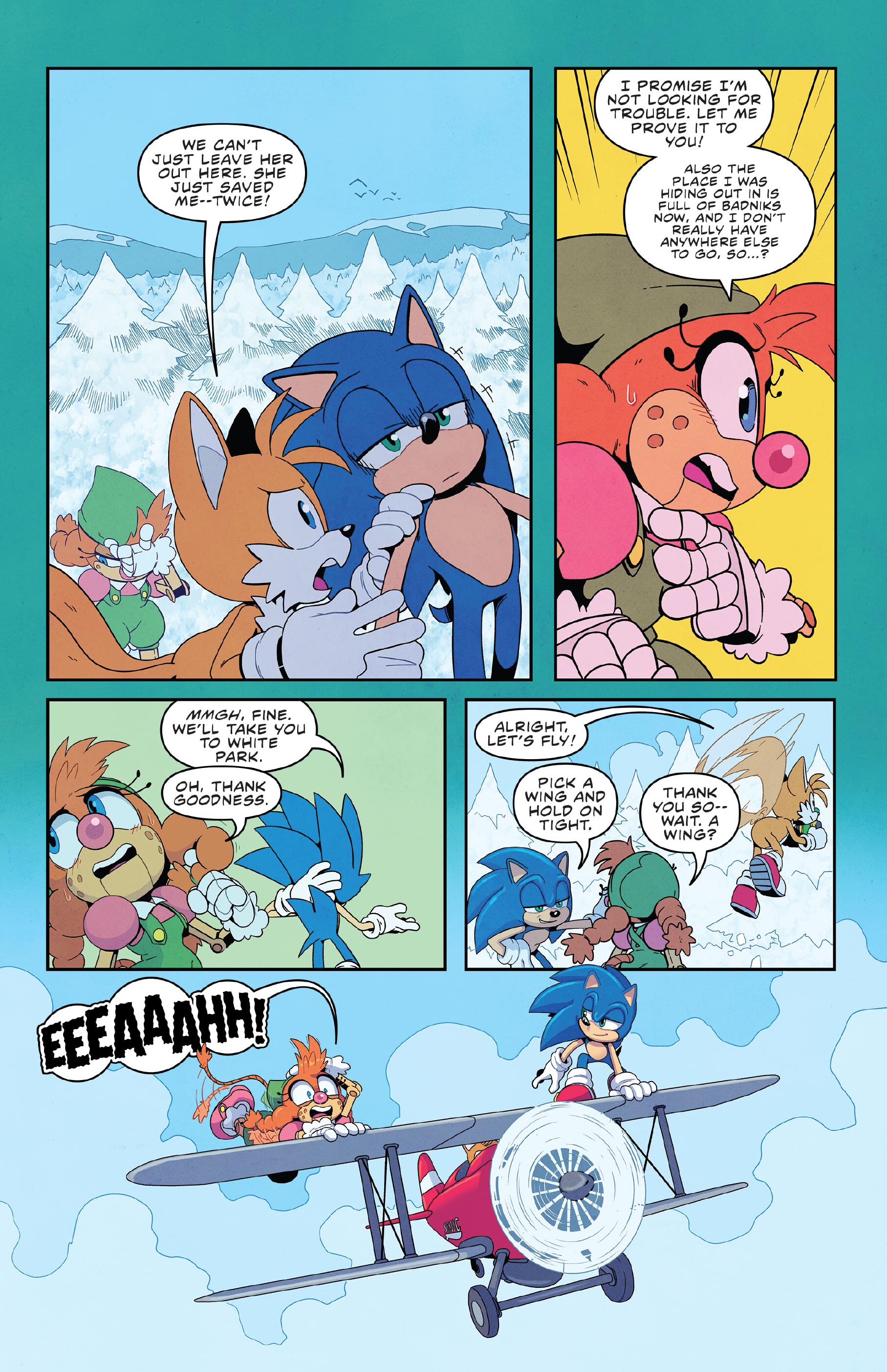 Read online Sonic the Hedgehog: Sonic & Tails: Best Buds Forever comic -  Issue # TPB - 79
