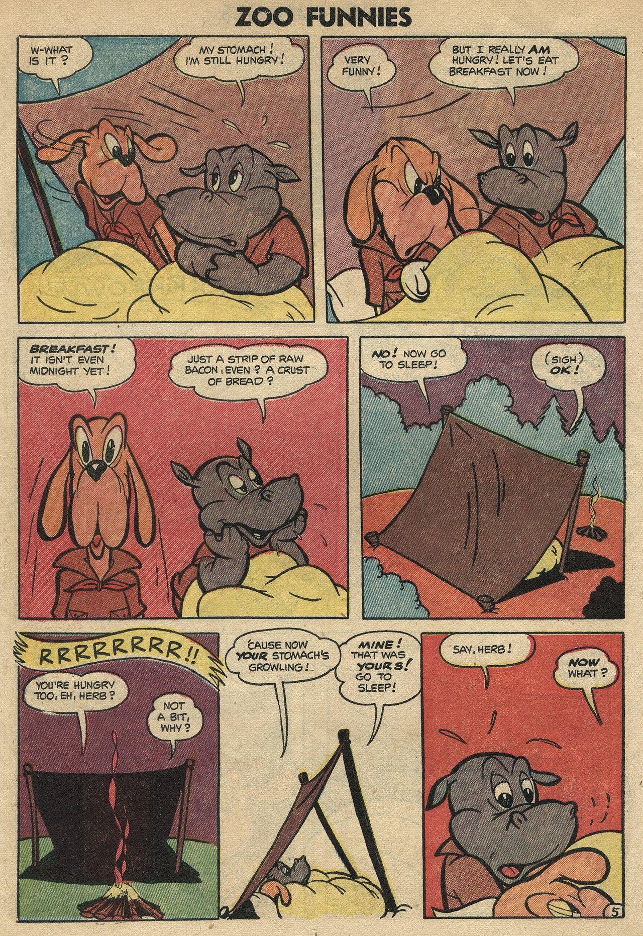 Read online Zoo Funnies comic -  Issue #6 - 14