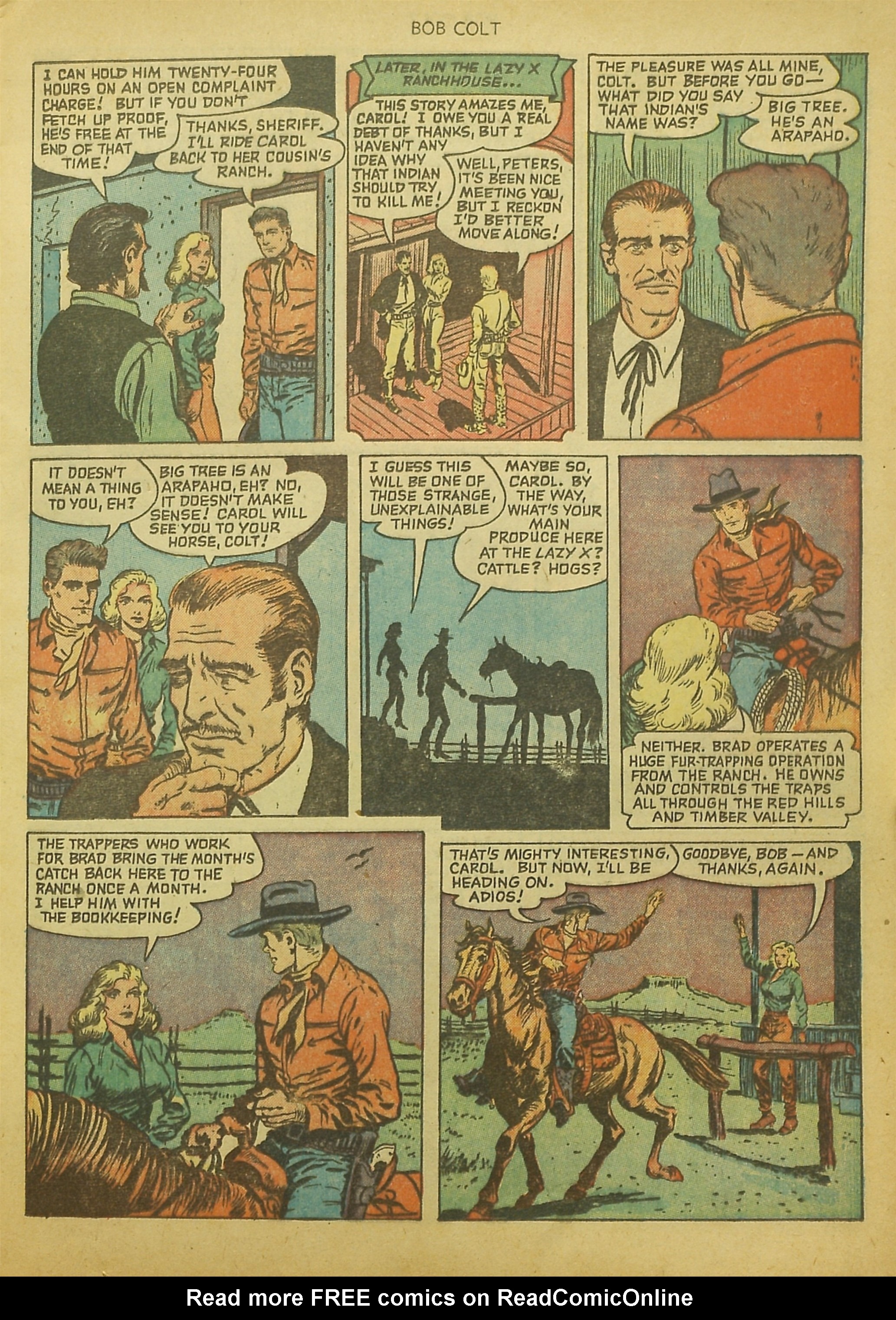 Read online Bob Colt Western comic -  Issue #8 - 7