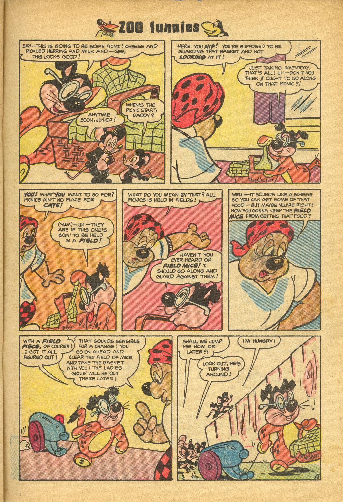 Read online Zoo Funnies comic -  Issue #7 - 21