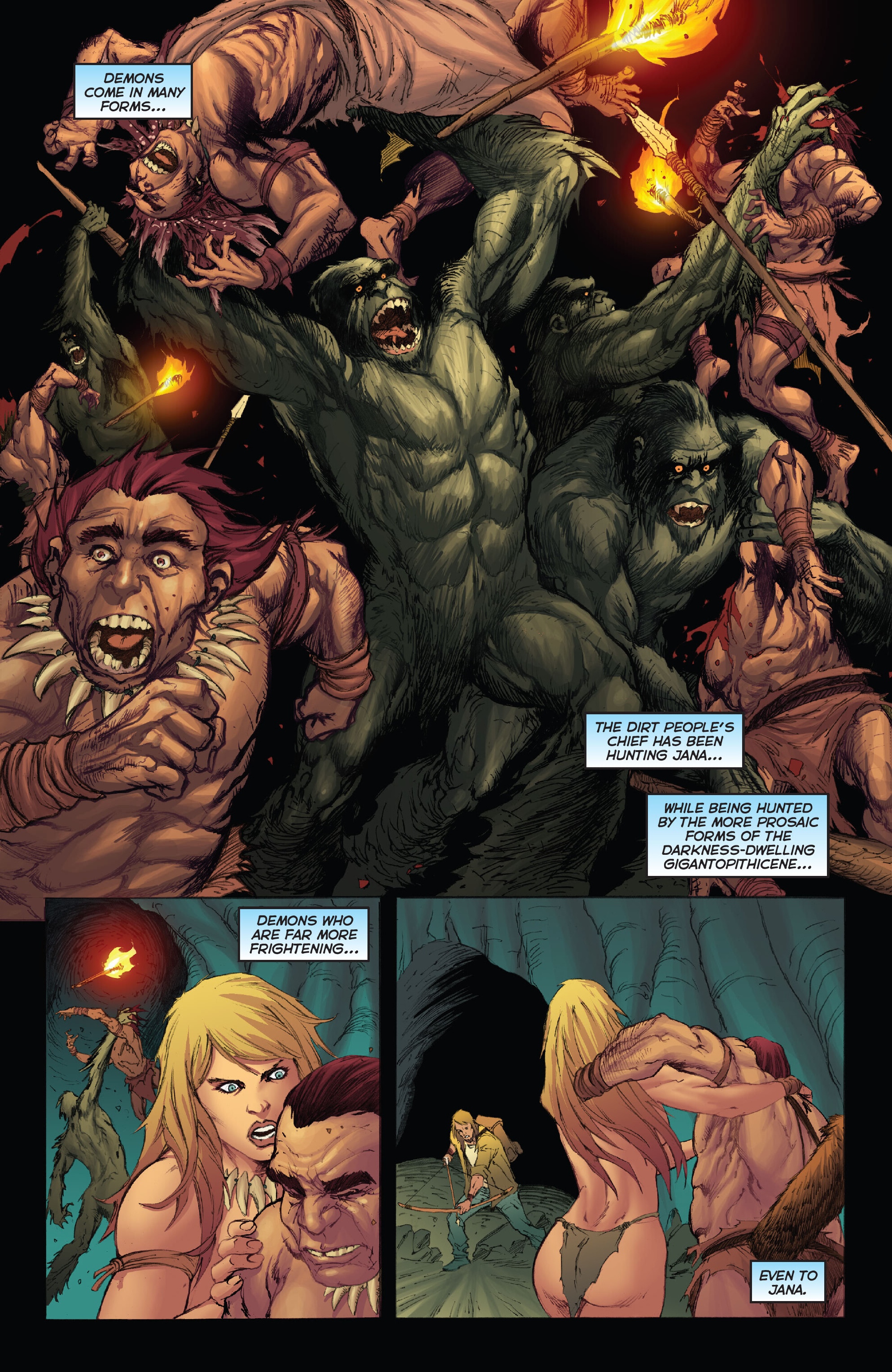 Read online Frank Cho's Jungle Girl: The Complete Omnibus comic -  Issue # TPB (Part 2) - 19