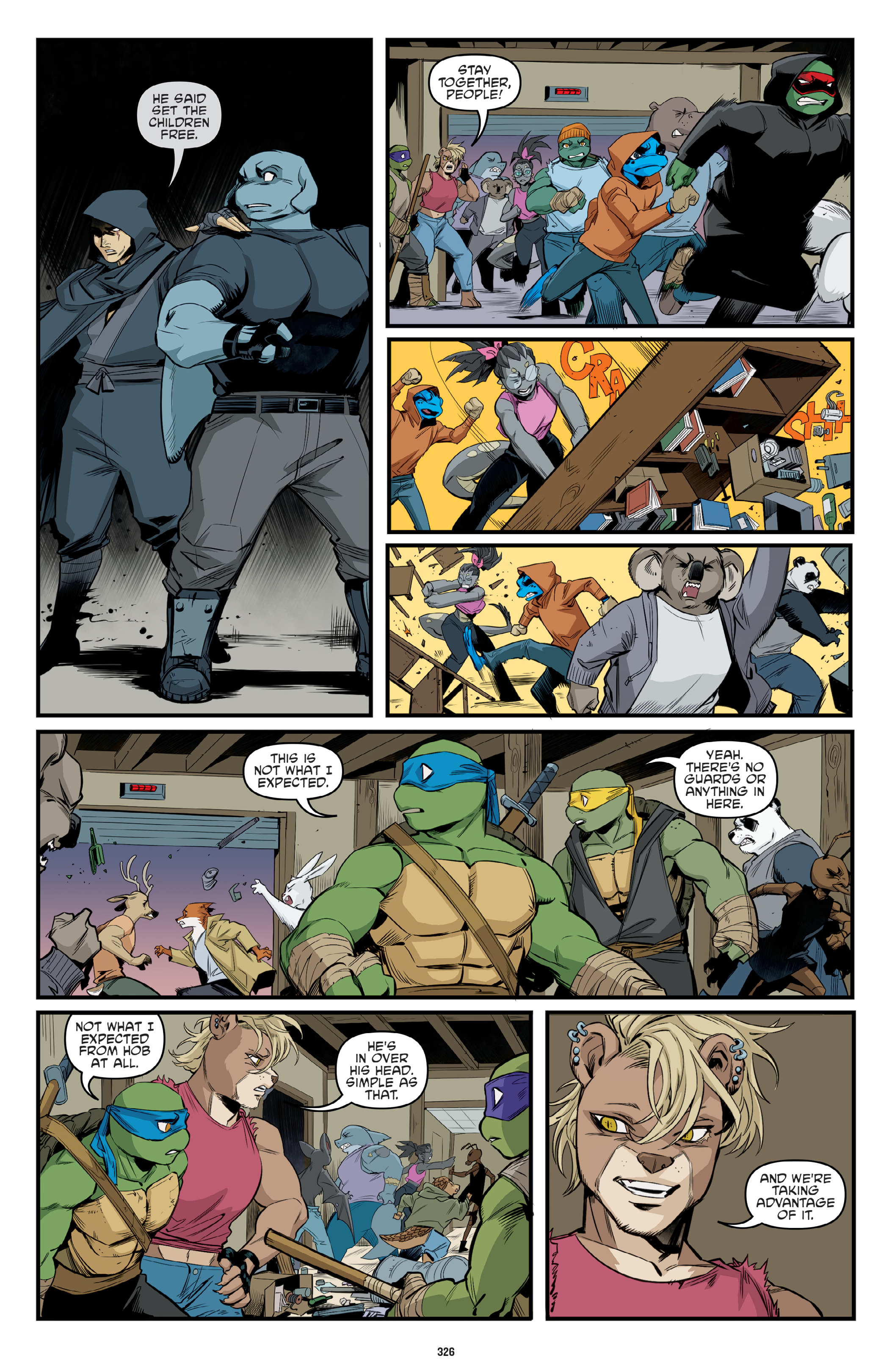 Read online Teenage Mutant Ninja Turtles: The IDW Collection comic -  Issue # TPB 15 (Part 4) - 28