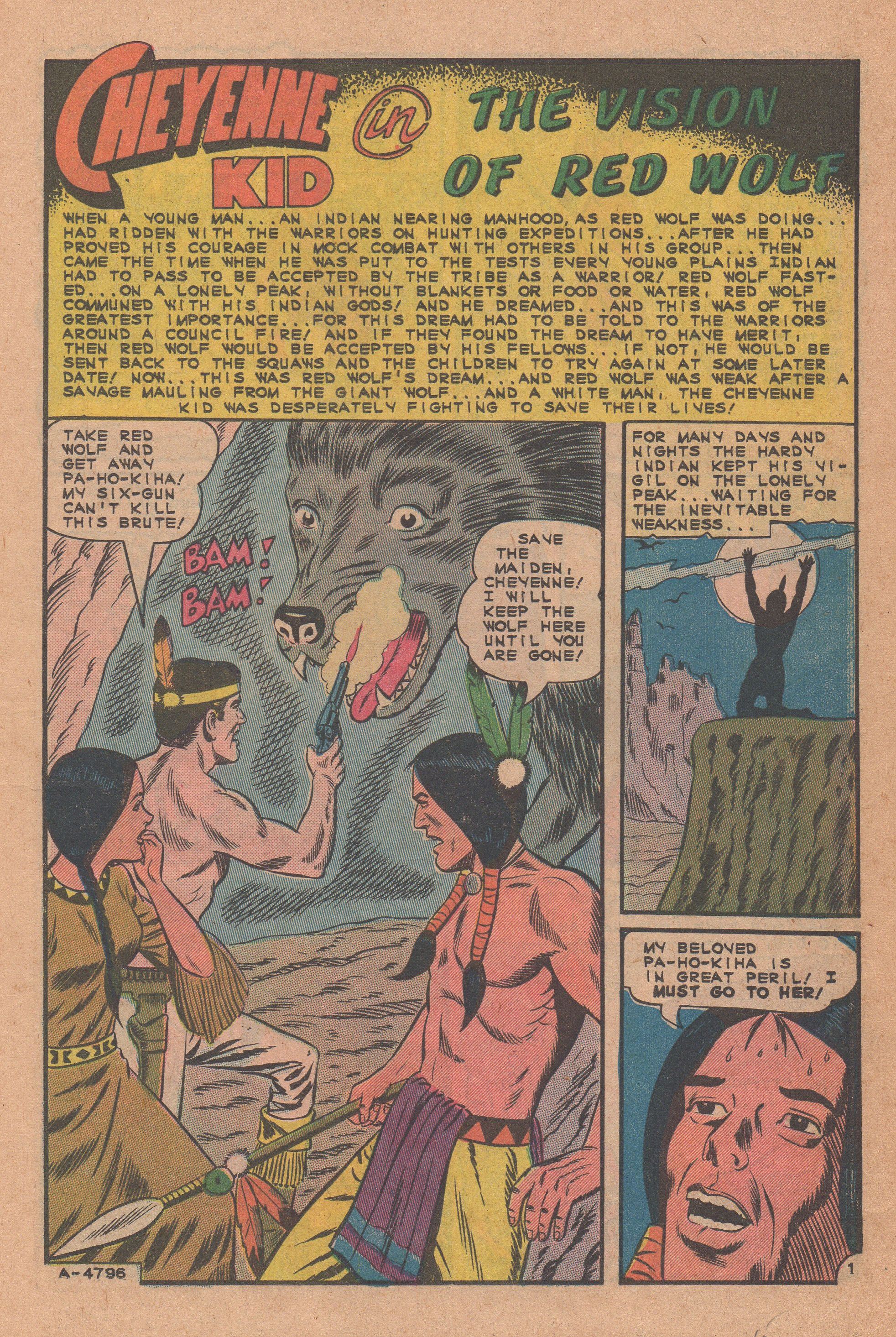 Read online Cheyenne Kid comic -  Issue #51 - 15