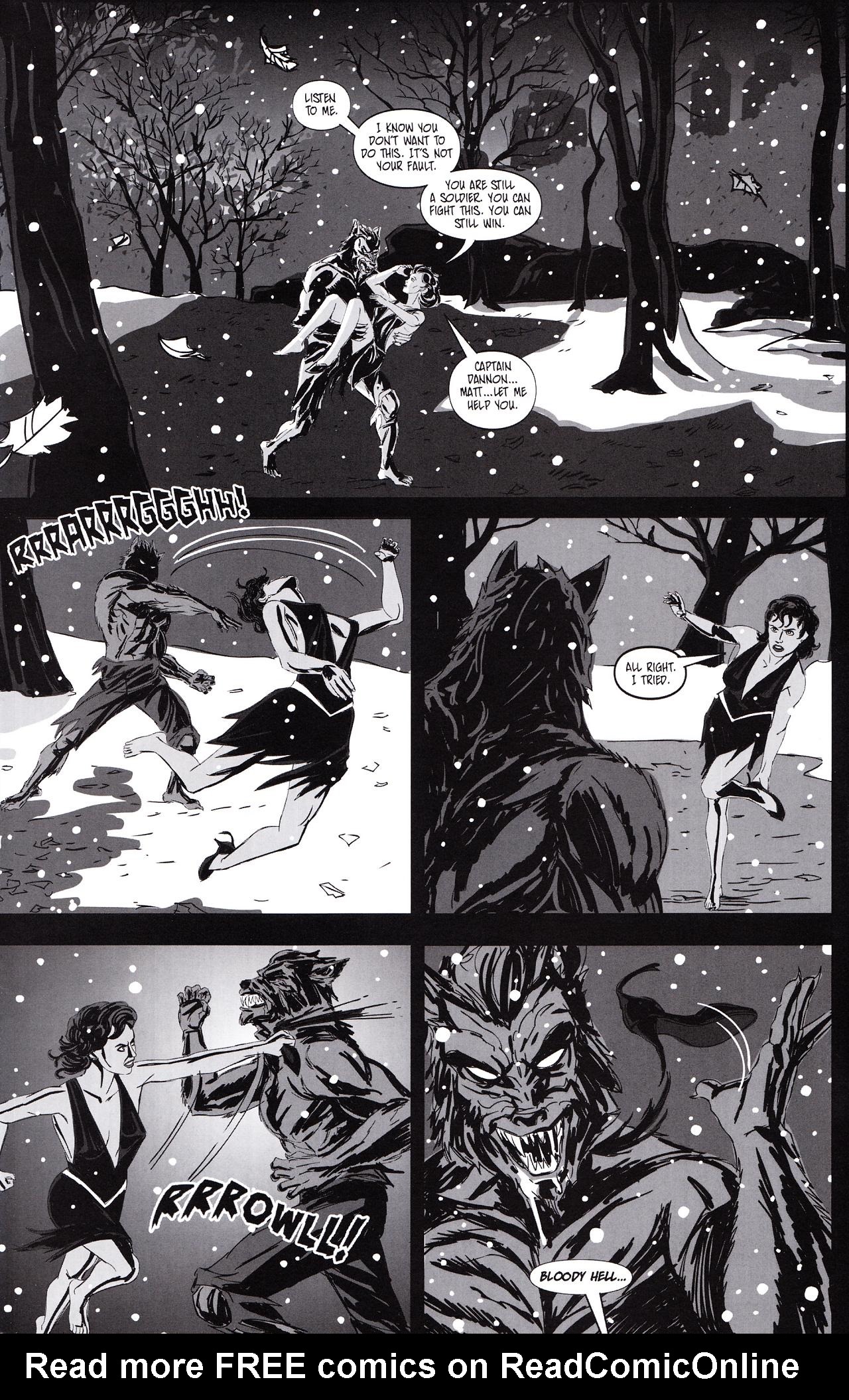 Read online Return of the Monsters: The Spider vs Werewolf comic -  Issue # Full - 24