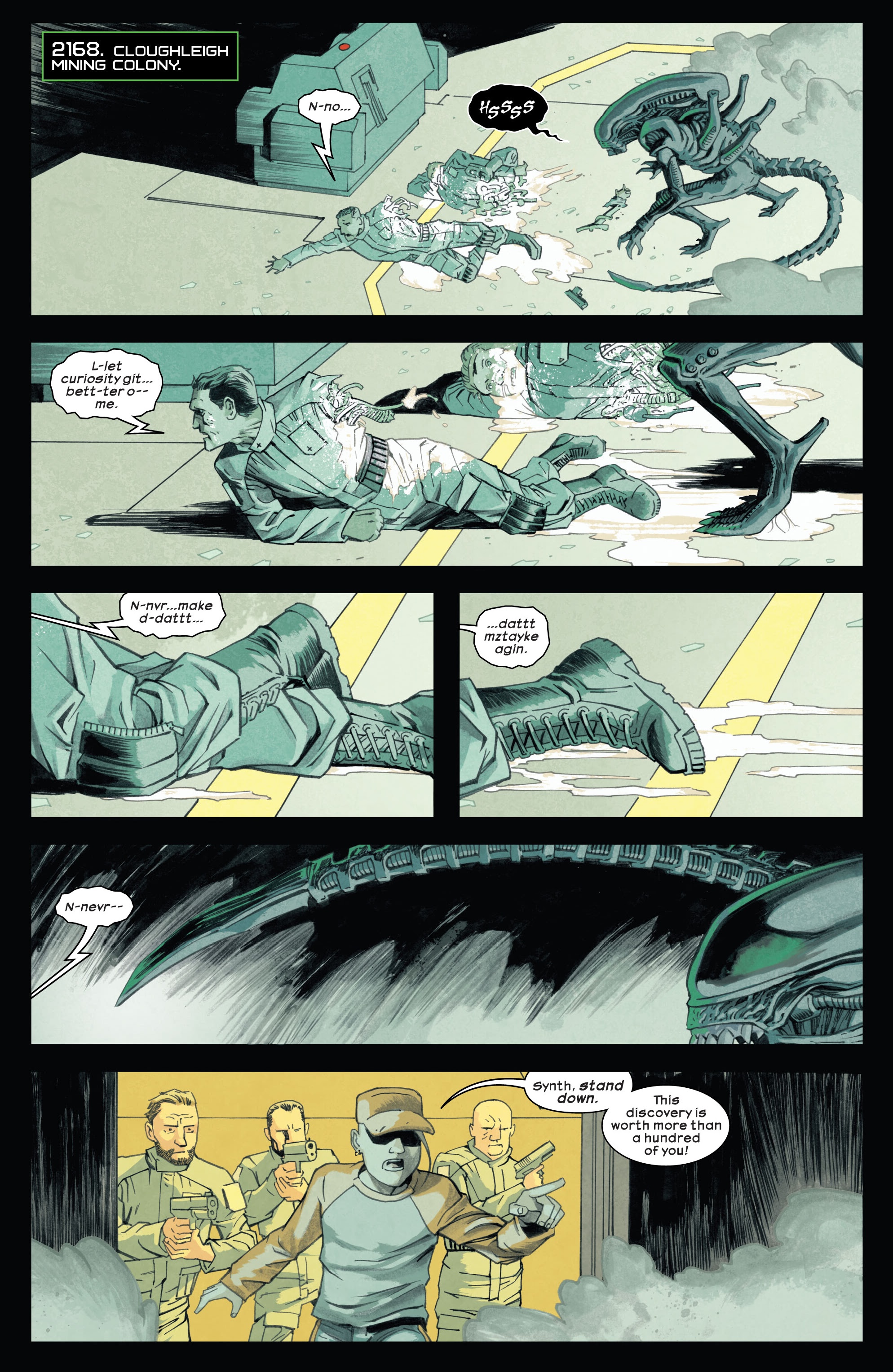 Read online Alien (2024) comic -  Issue #4 - 8