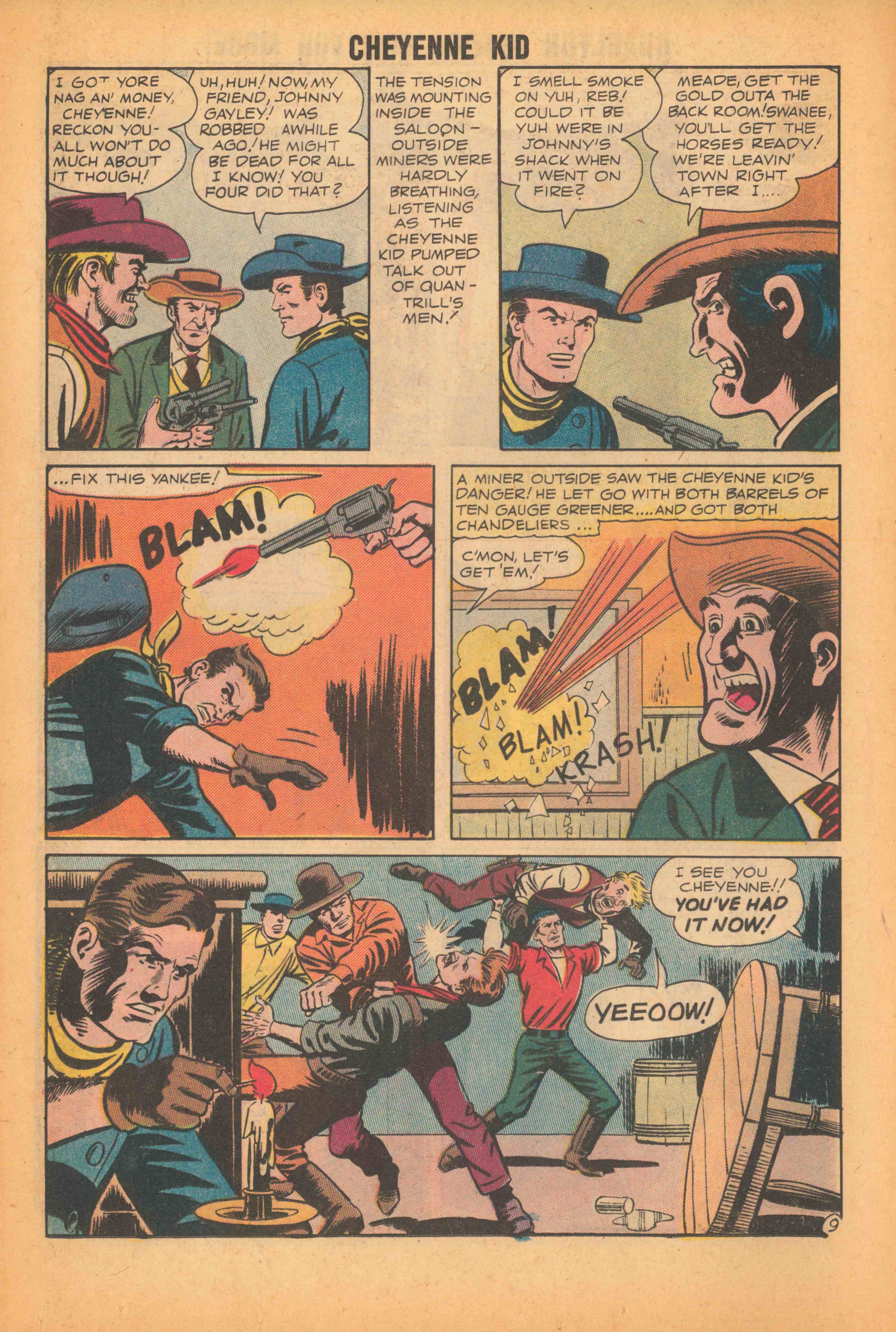 Read online Cheyenne Kid comic -  Issue #34 - 12