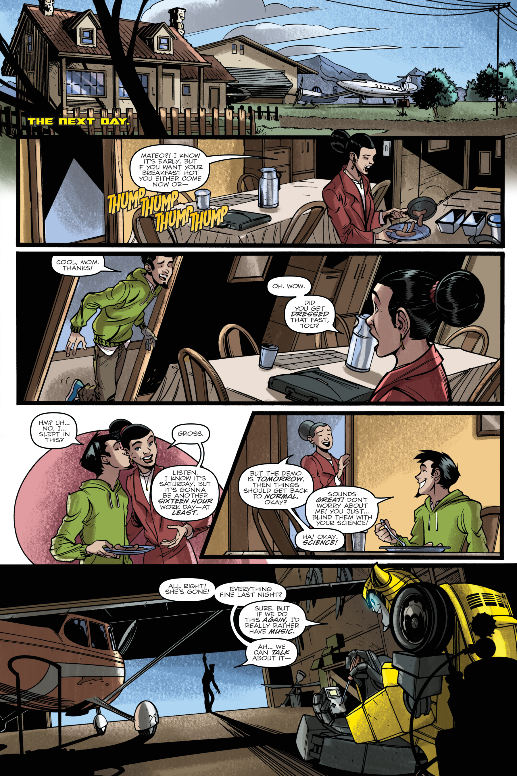 Read online Transformers: Bumblebee - Win If You Dare comic -  Issue # TPB - 23