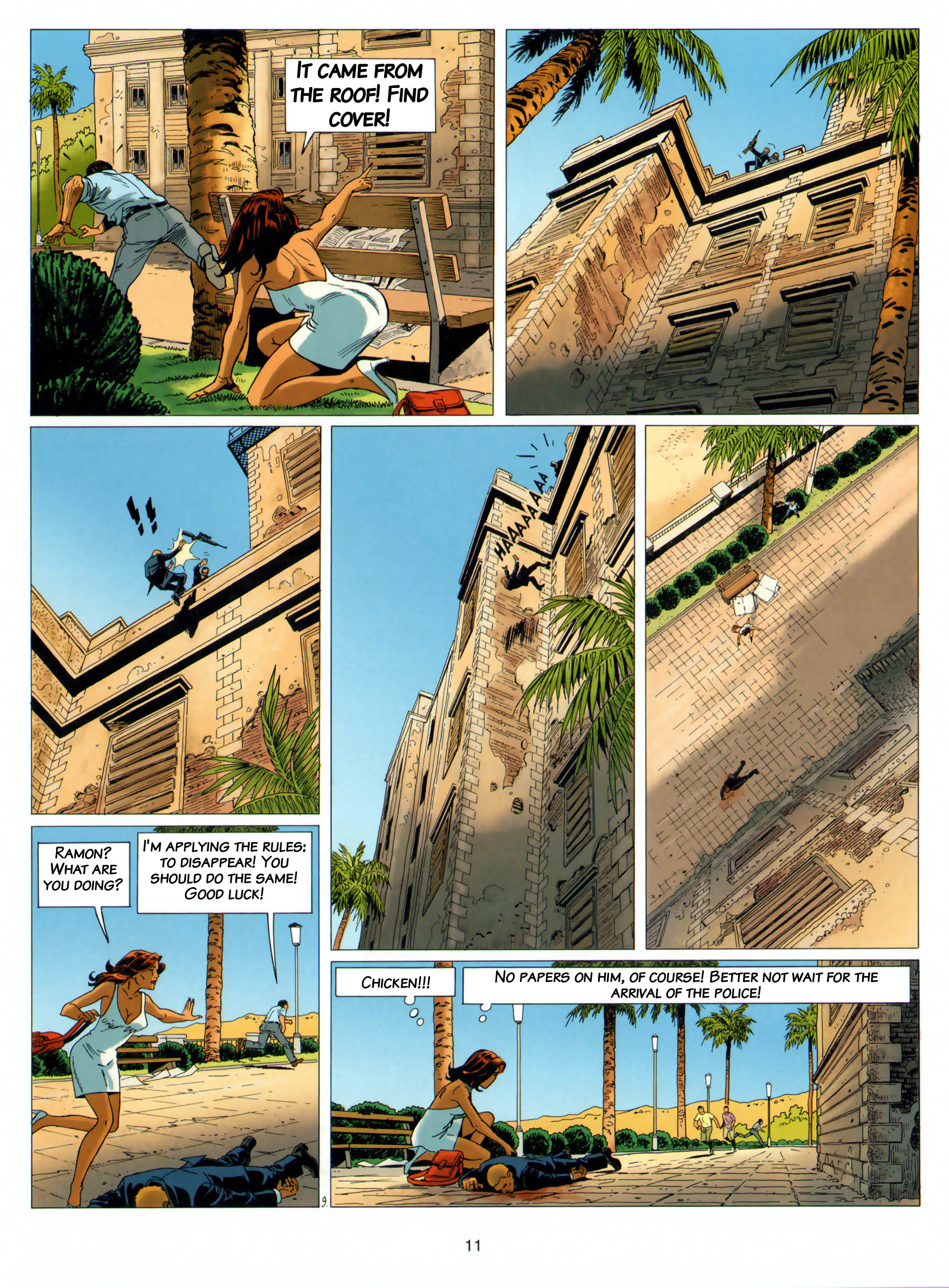 Read online Wayne Shelton comic -  Issue #8 - 12