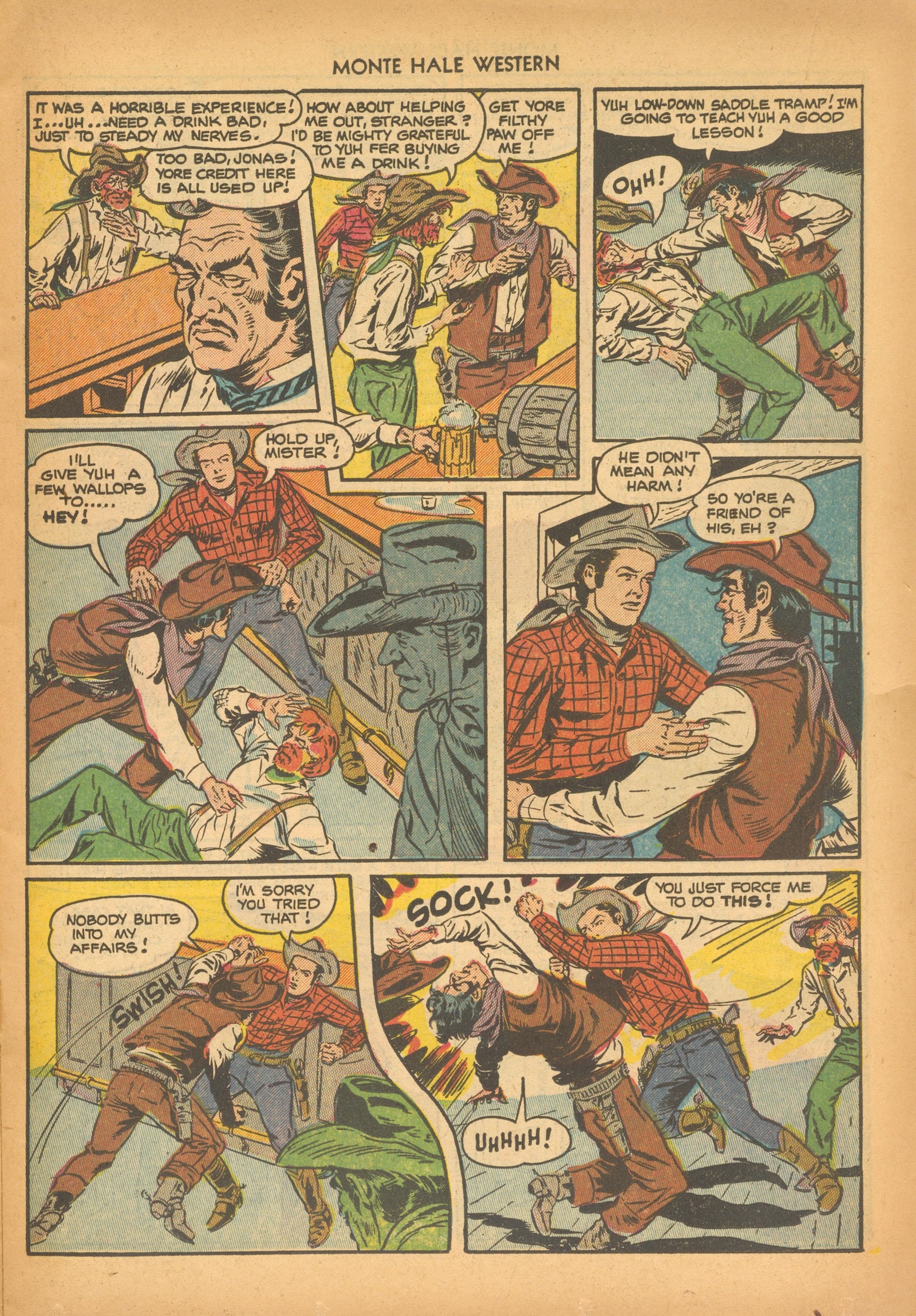Read online Monte Hale Western comic -  Issue #75 - 15