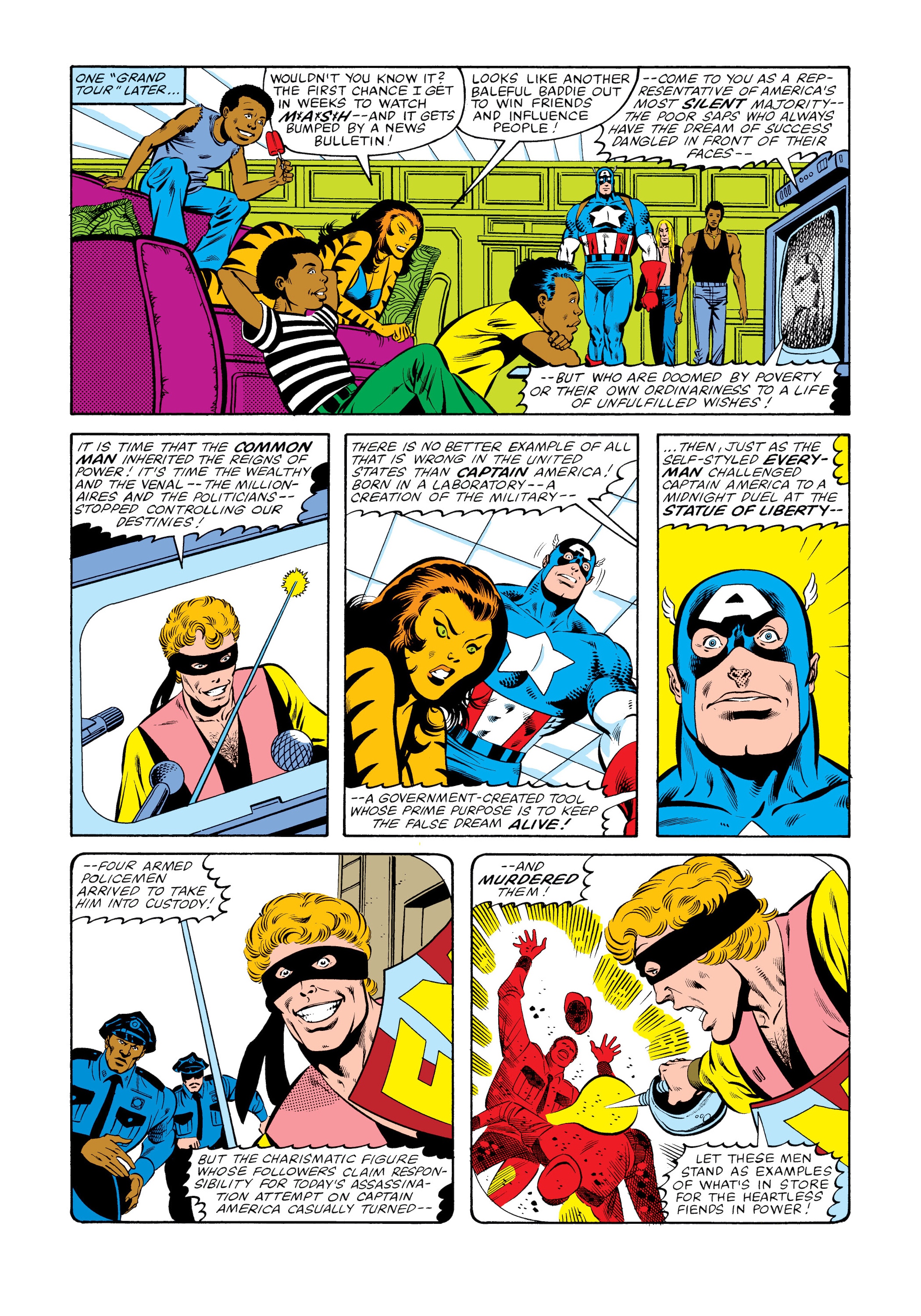 Read online Marvel Masterworks: Captain America comic -  Issue # TPB 15 (Part 2) - 93
