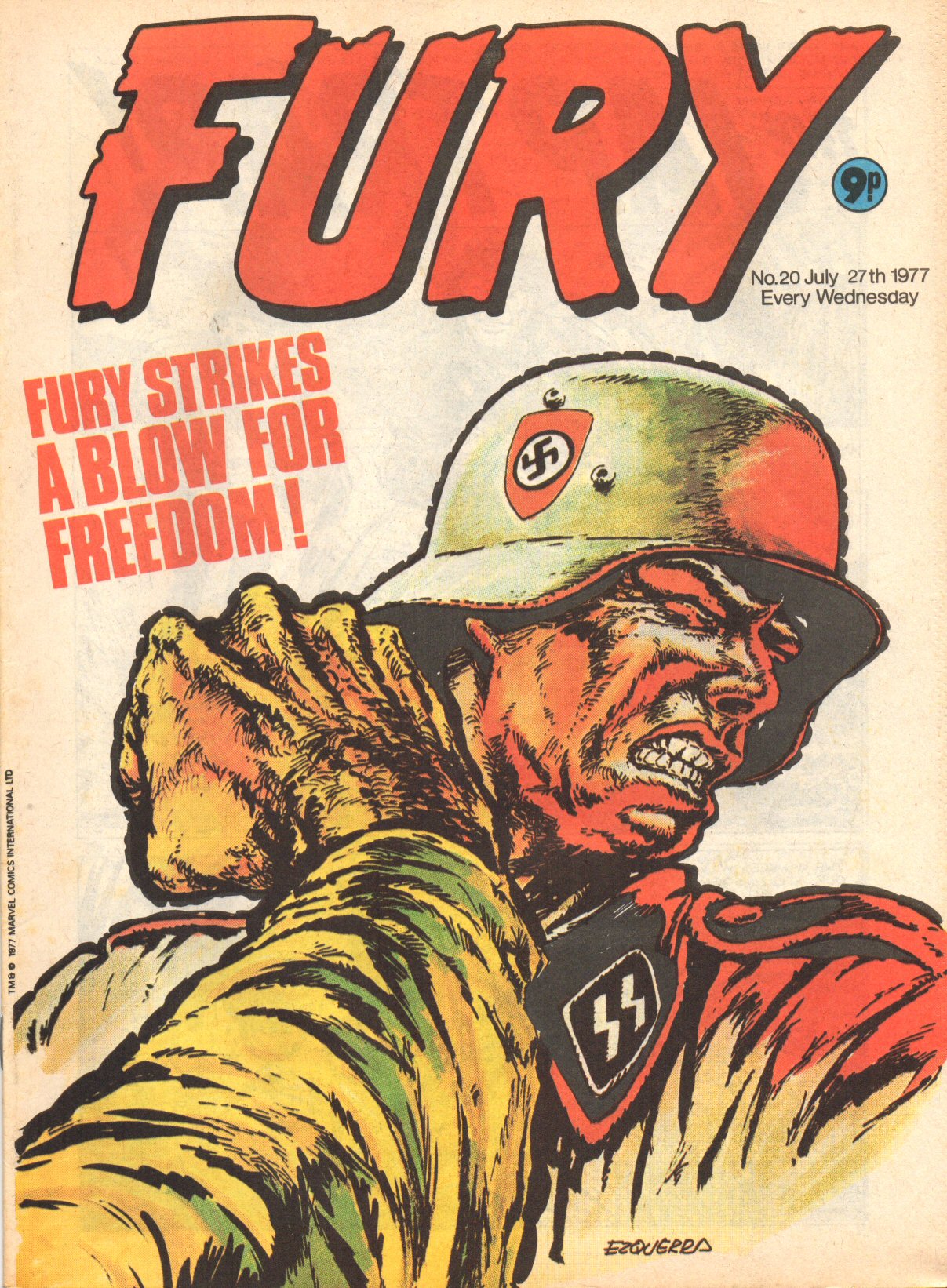 Read online Fury (1977) comic -  Issue #20 - 1