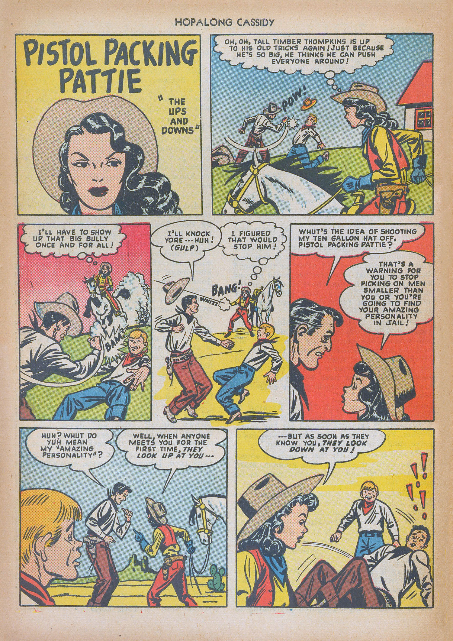 Read online Hopalong Cassidy comic -  Issue #36 - 28
