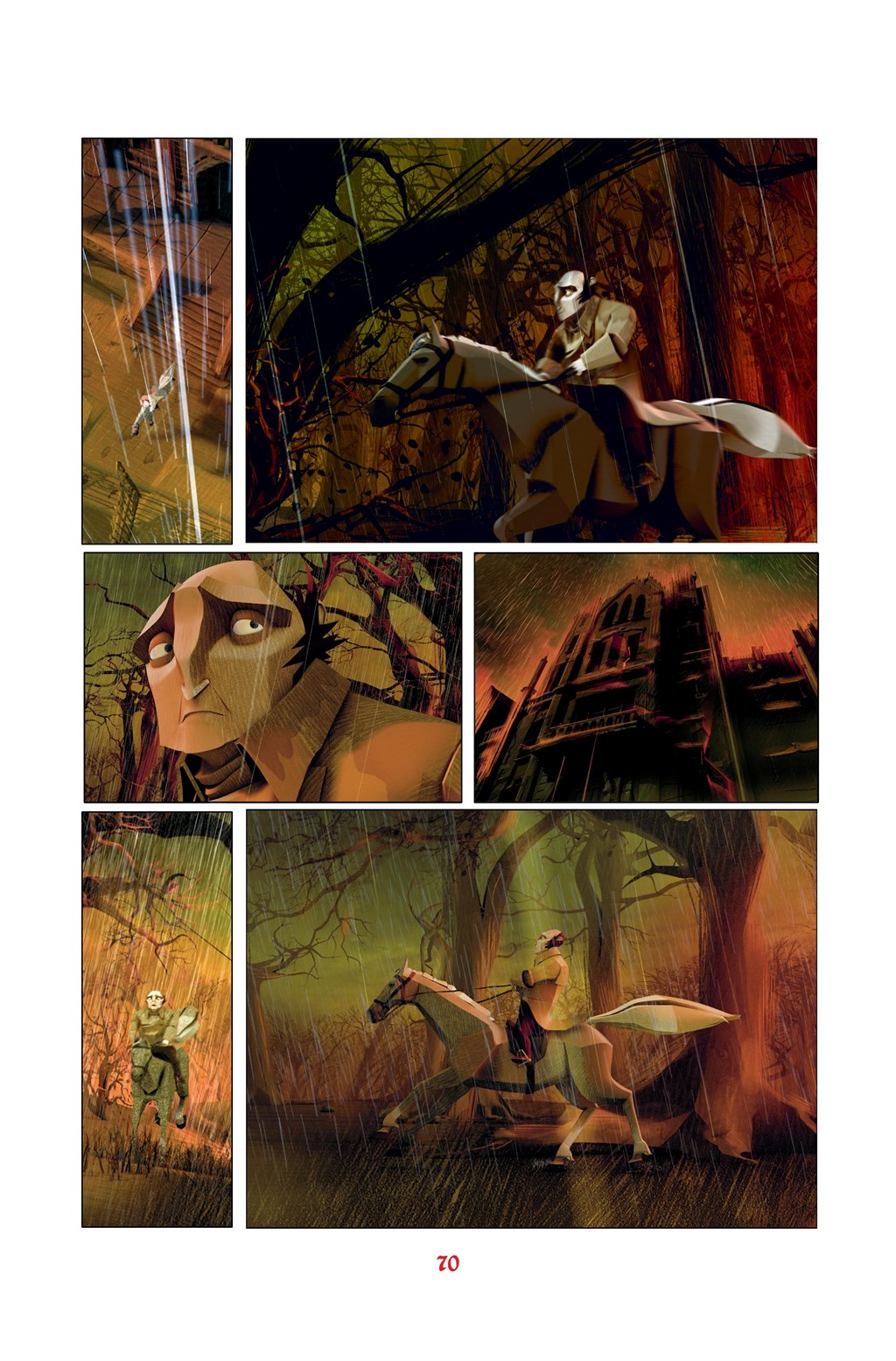 Read online The Fall of the House of Usher: A Graphic Novel comic -  Issue # TPB - 66