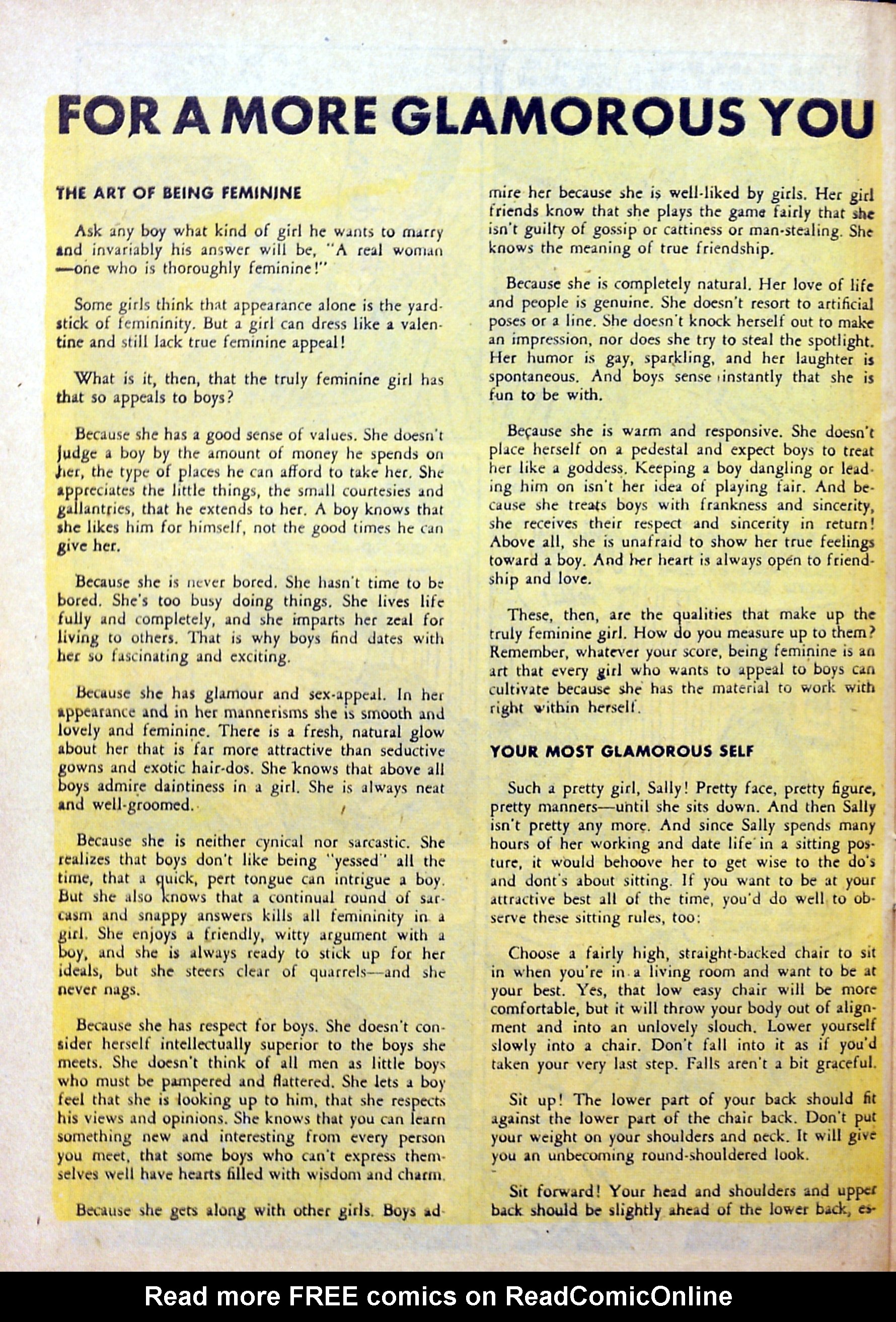 Read online Complete Love Magazine comic -  Issue #167 - 26