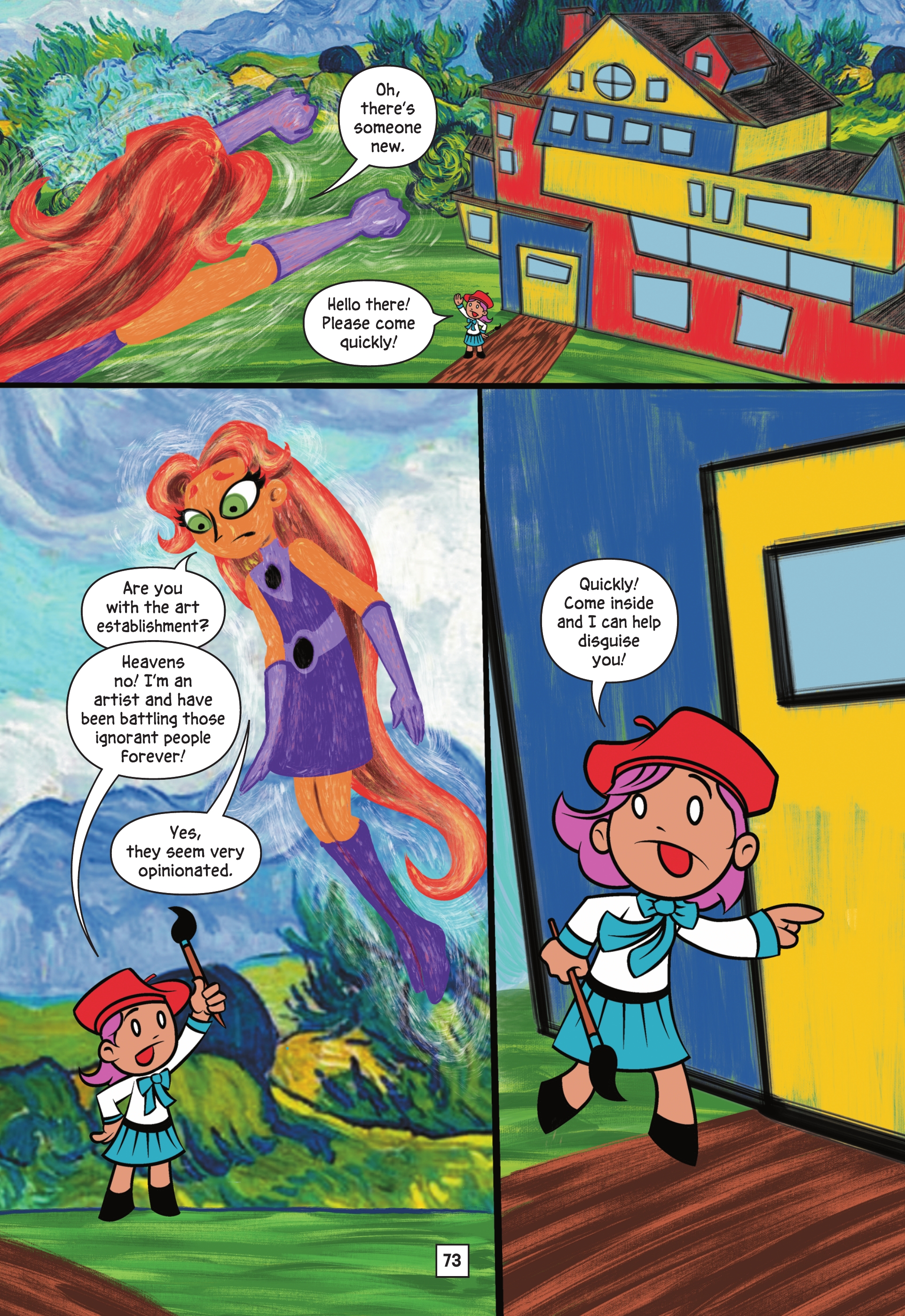 Read online Teen Titans Go! To the Library! comic -  Issue # TPB (Part 1) - 71