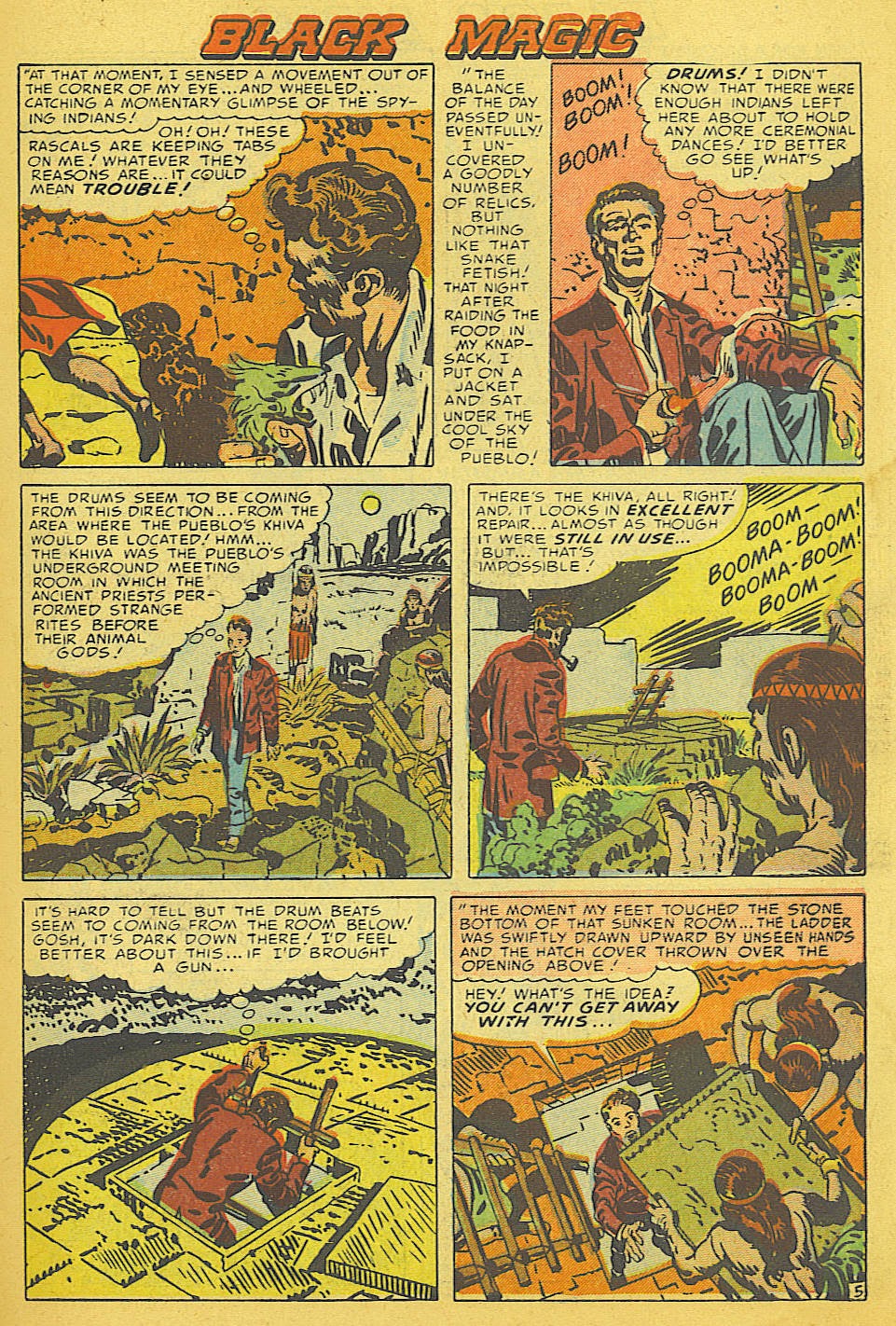 Read online Black Magic (1950) comic -  Issue #21 - 6