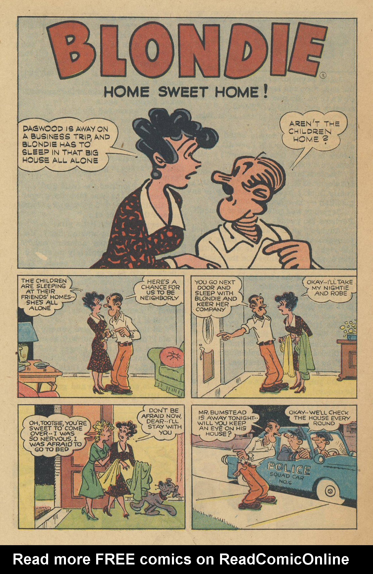 Read online Blondie Comics (1960) comic -  Issue #150 - 28
