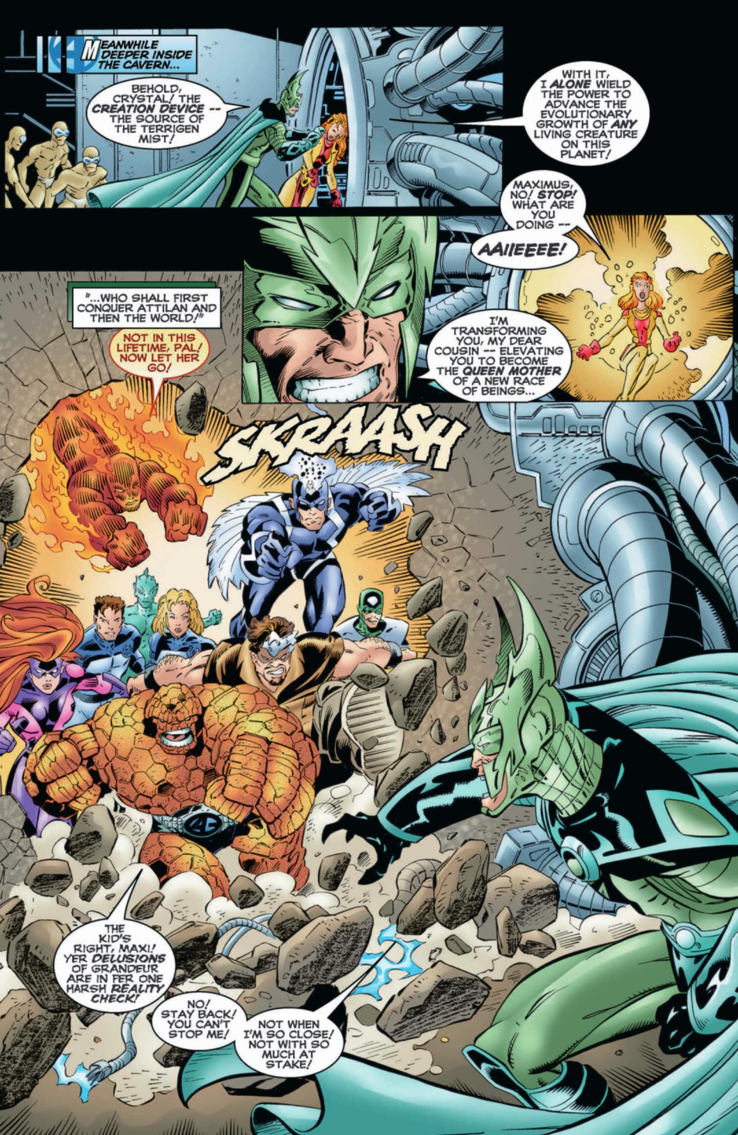Read online Heroes Reborn: Fantastic Four comic -  Issue # TPB (Part 3) - 56