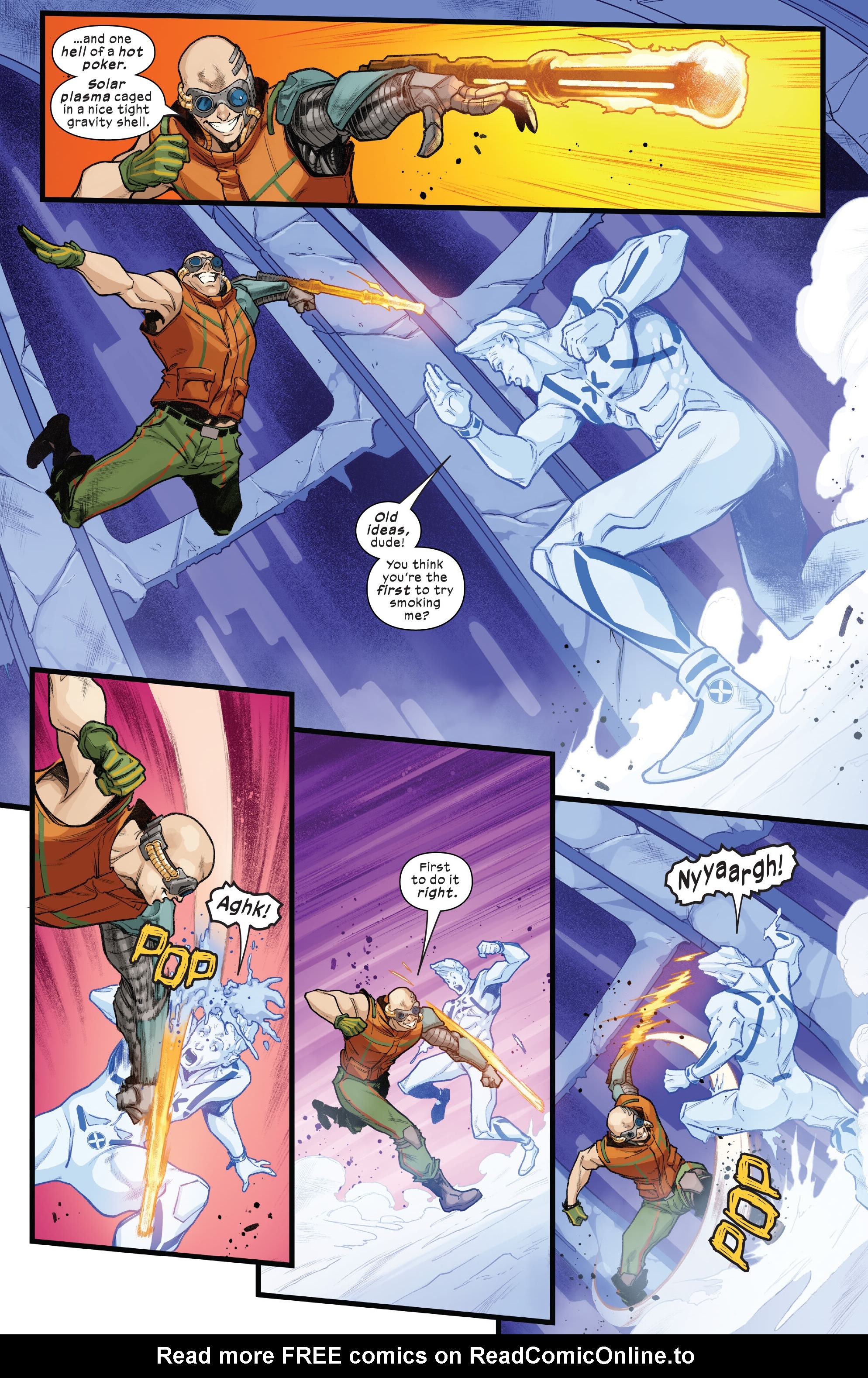 Read online Astonishing Iceman comic -  Issue #5 - 6