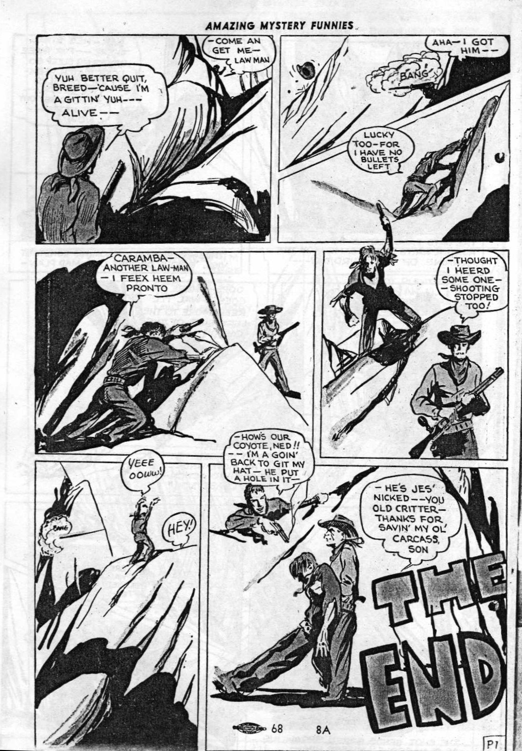 Read online Western Picture Stories comic -  Issue #3 - 8