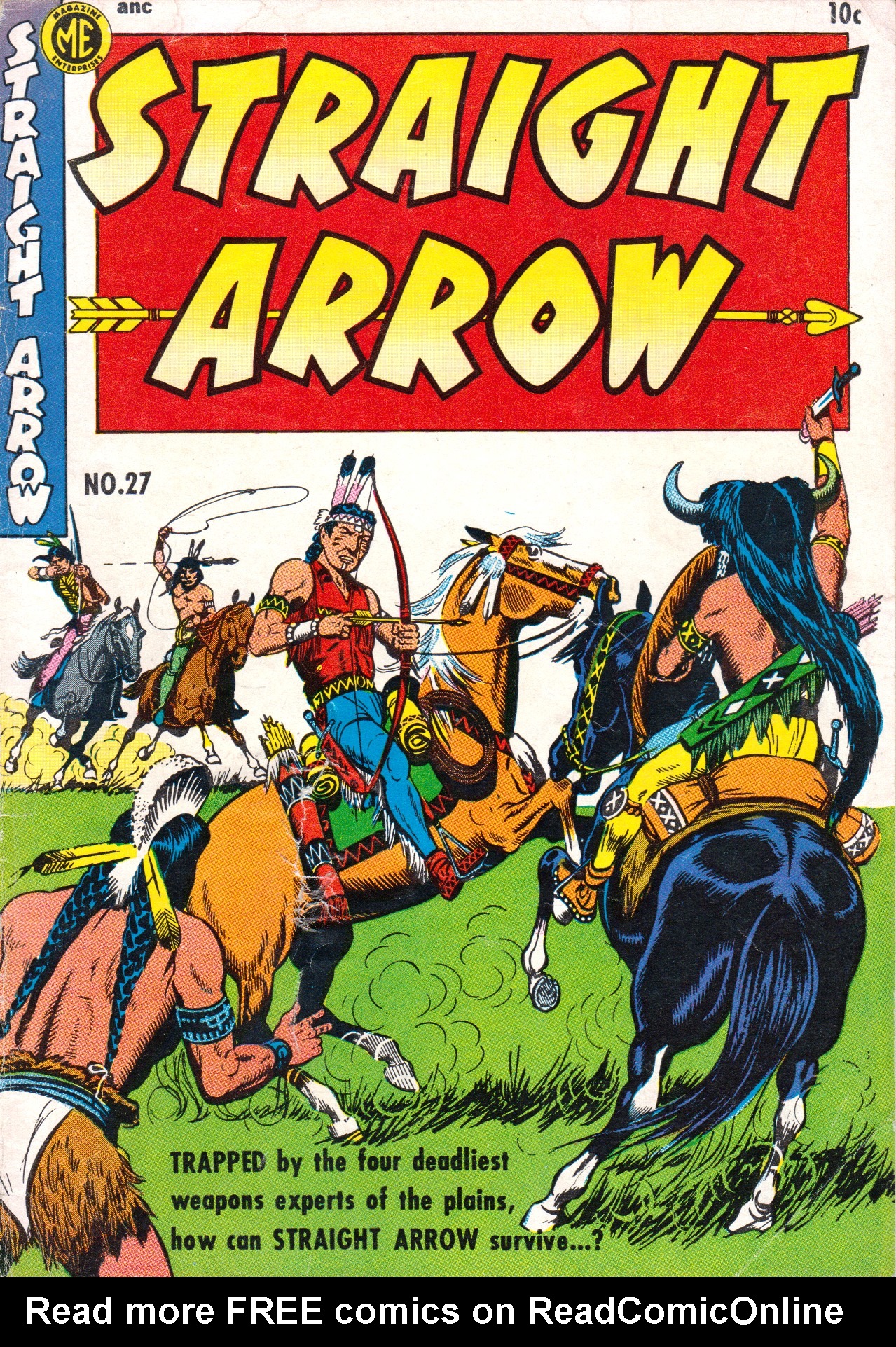 Read online Straight Arrow comic -  Issue #27 - 1