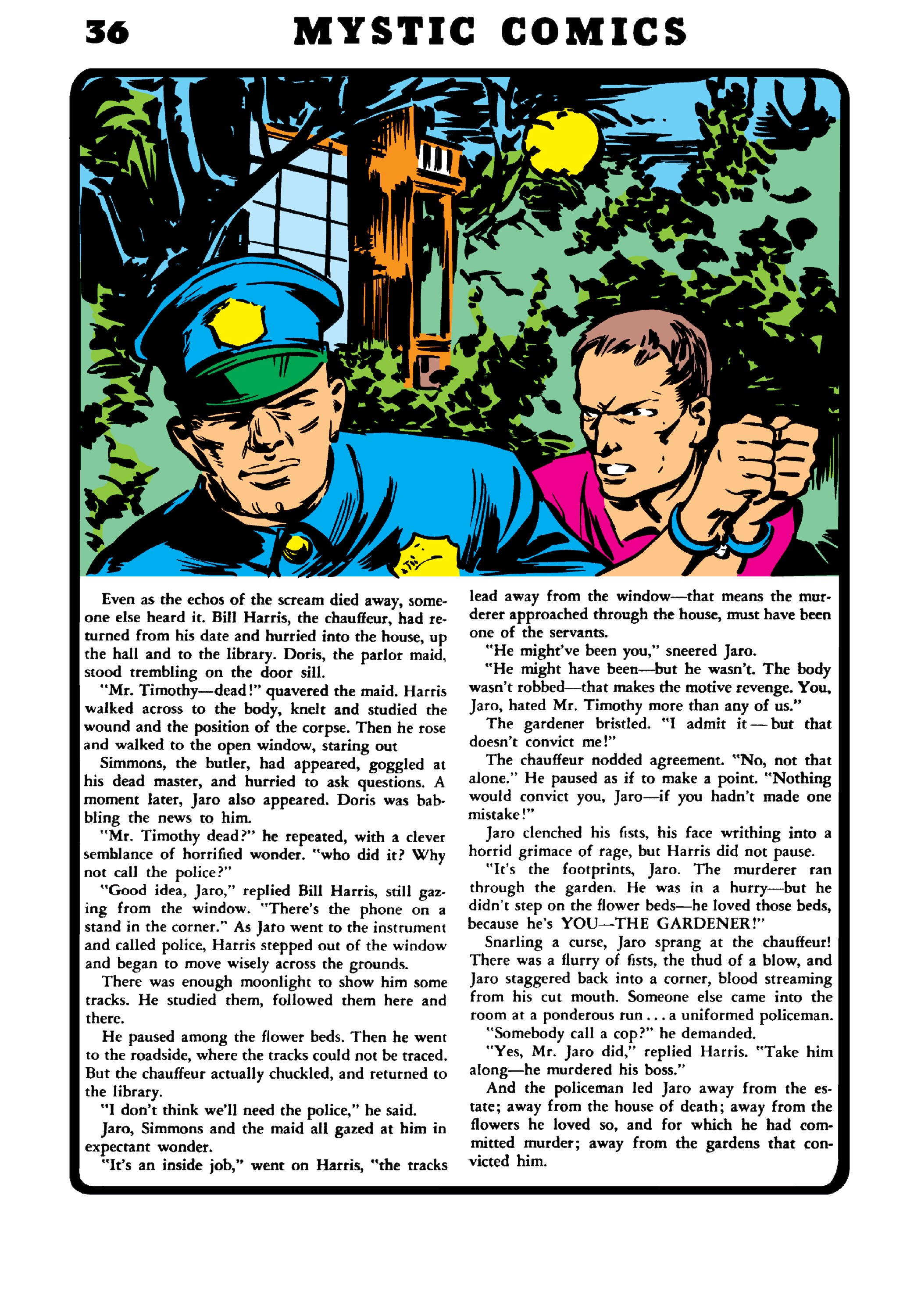 Read online Mystic Comics comic -  Issue # (1940) _Marvel Masterworks - Golden Age  (Part 2) - 11