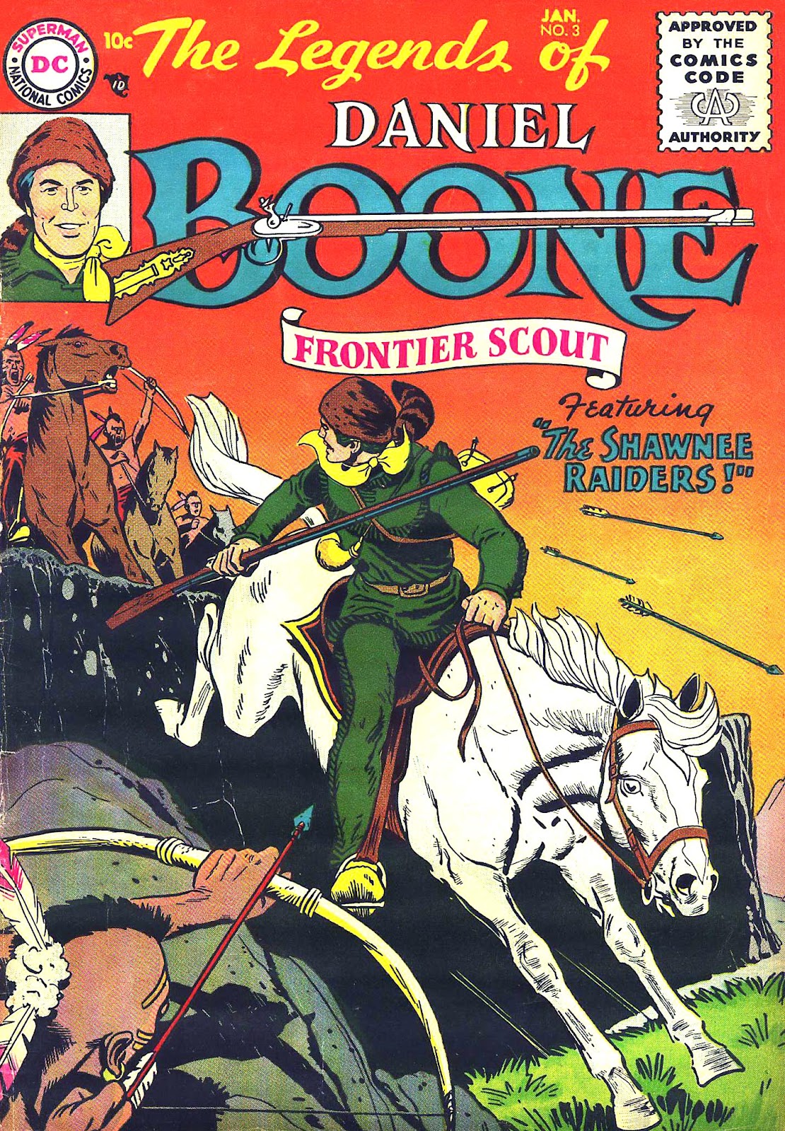 The Legends of Daniel Boone issue 3 - Page 1