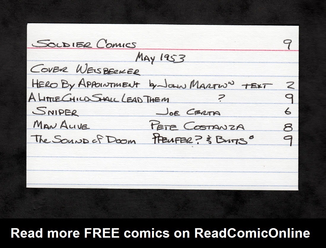 Read online Soldier Comics comic -  Issue #9 - 37