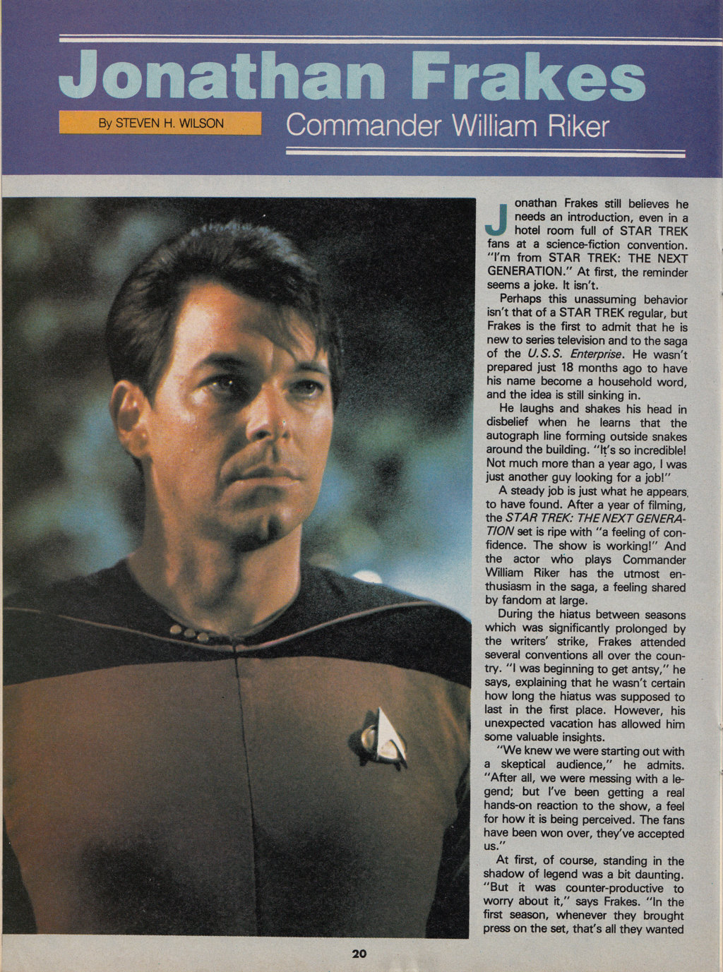 Read online Star Trek The Next Generation (1990) comic -  Issue #8 - 20