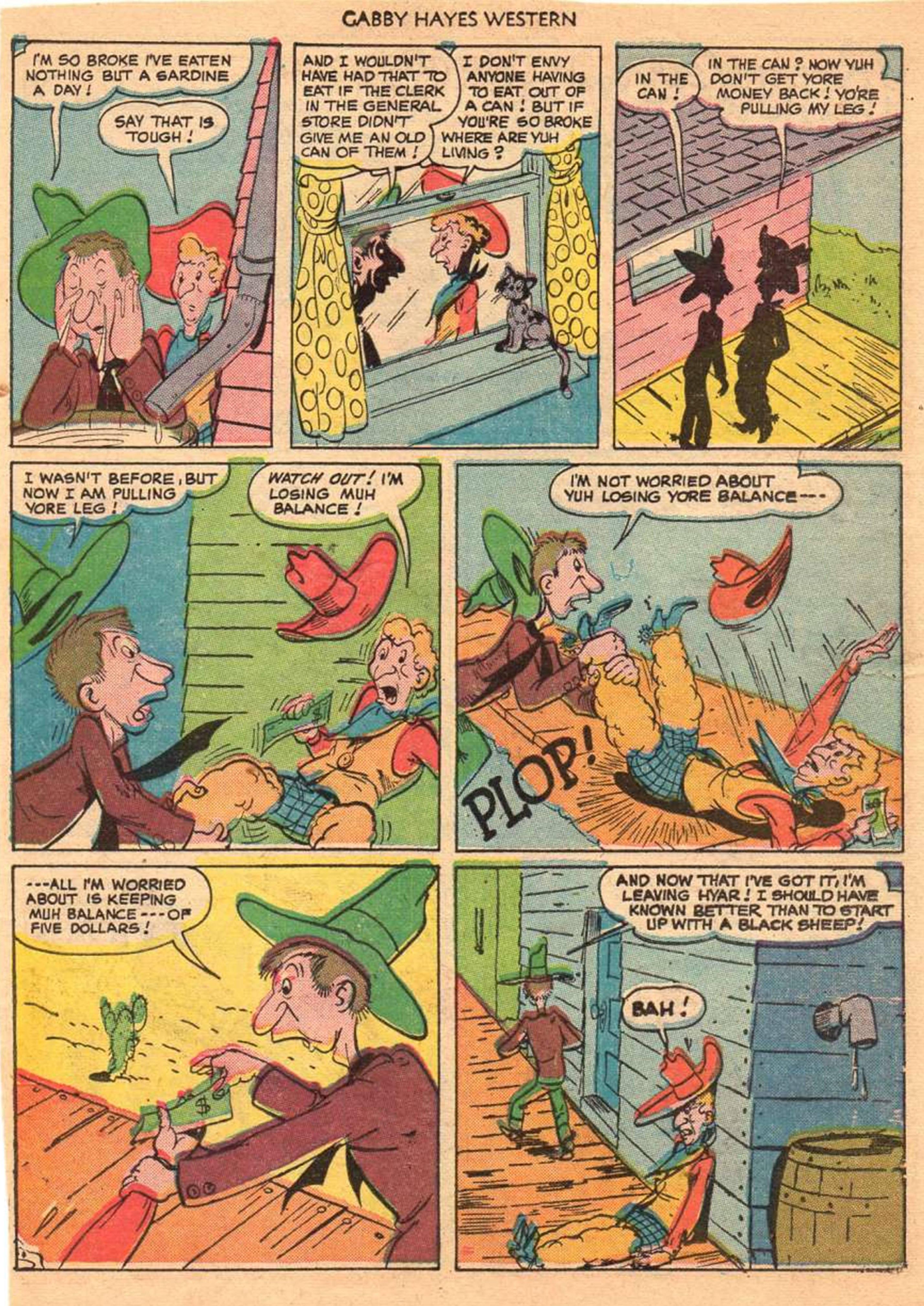 Read online Gabby Hayes Western comic -  Issue #24 - 39