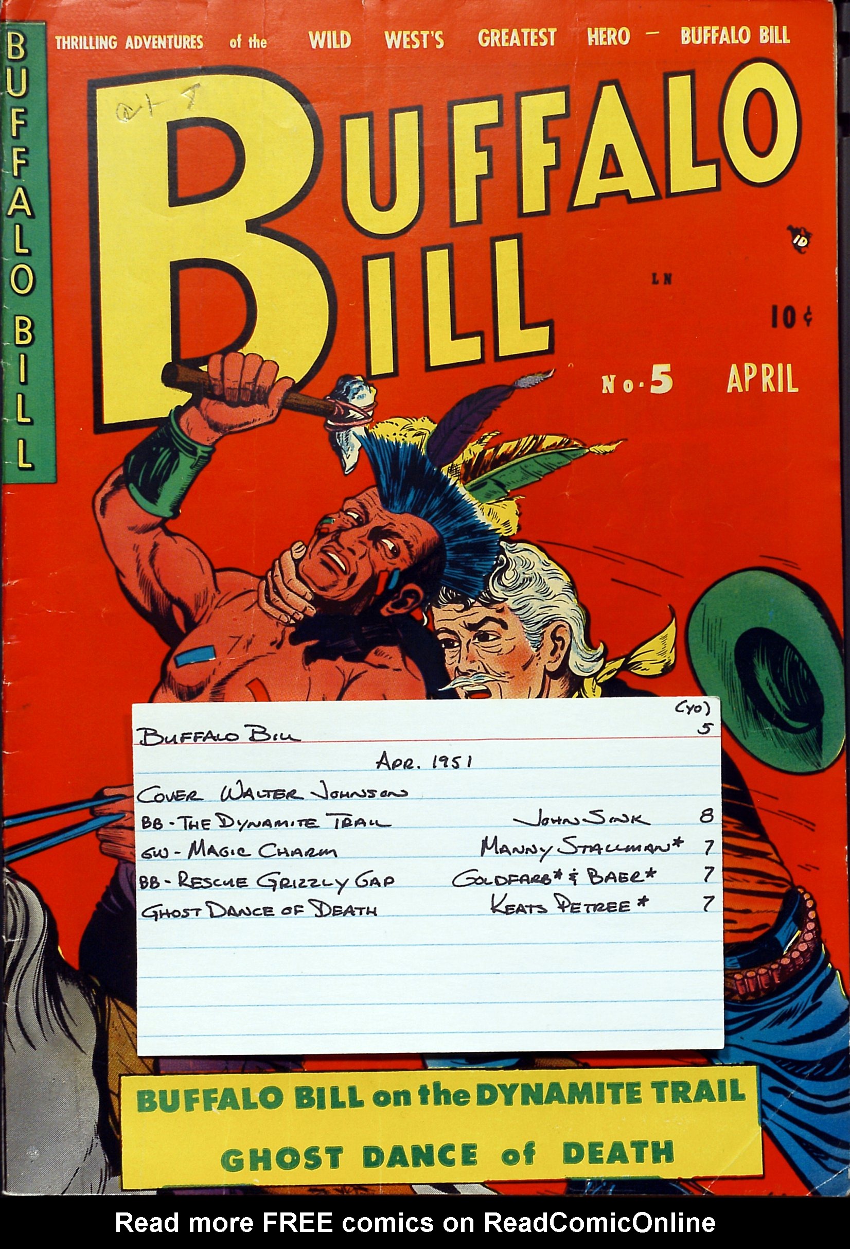 Read online Buffalo Bill comic -  Issue #5 - 37