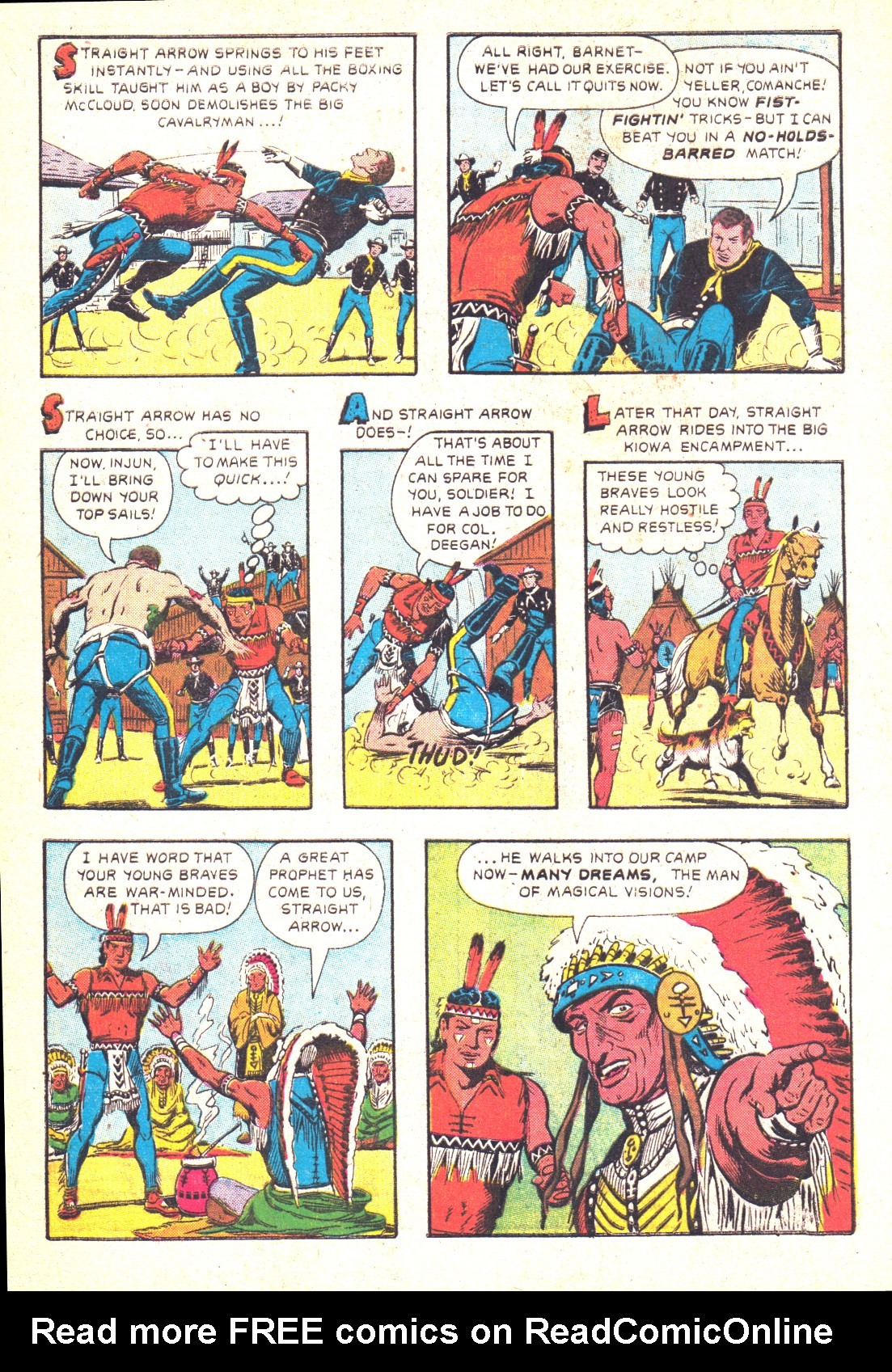 Read online Straight Arrow comic -  Issue #55 - 5