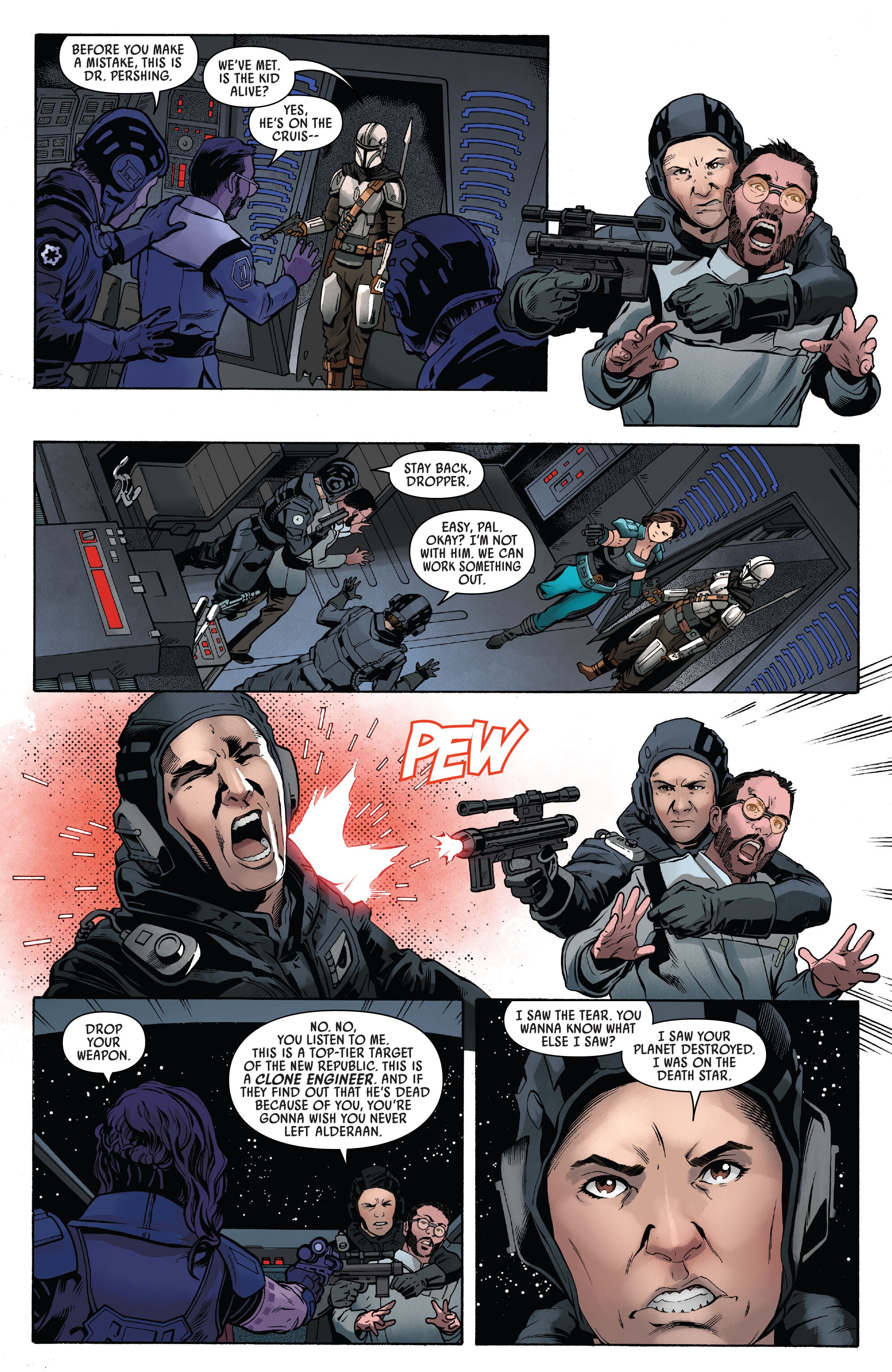 Read online Star Wars: The Mandalorian Season 2 comic -  Issue #8 - 4
