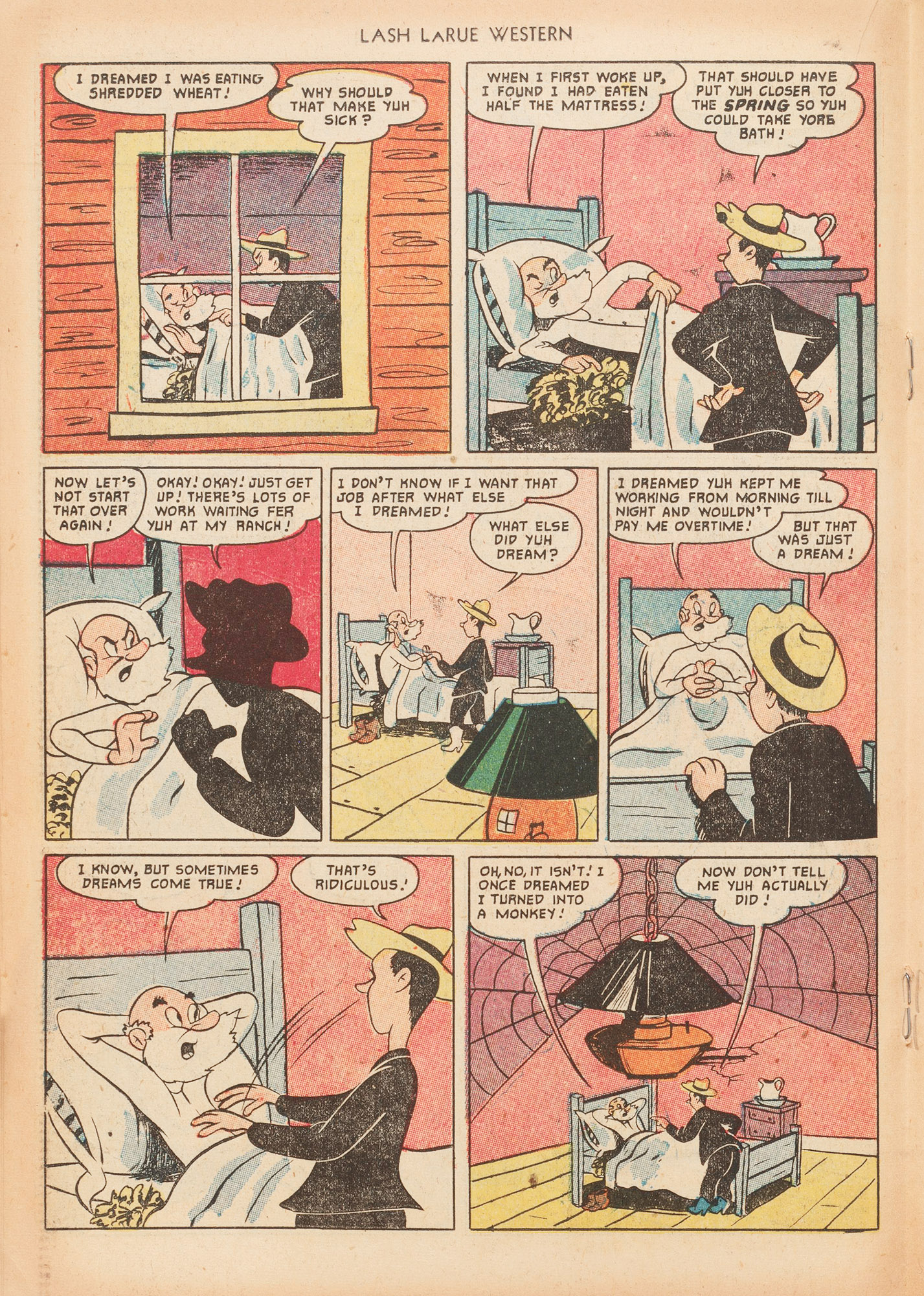 Read online Lash Larue Western (1949) comic -  Issue #20 - 18
