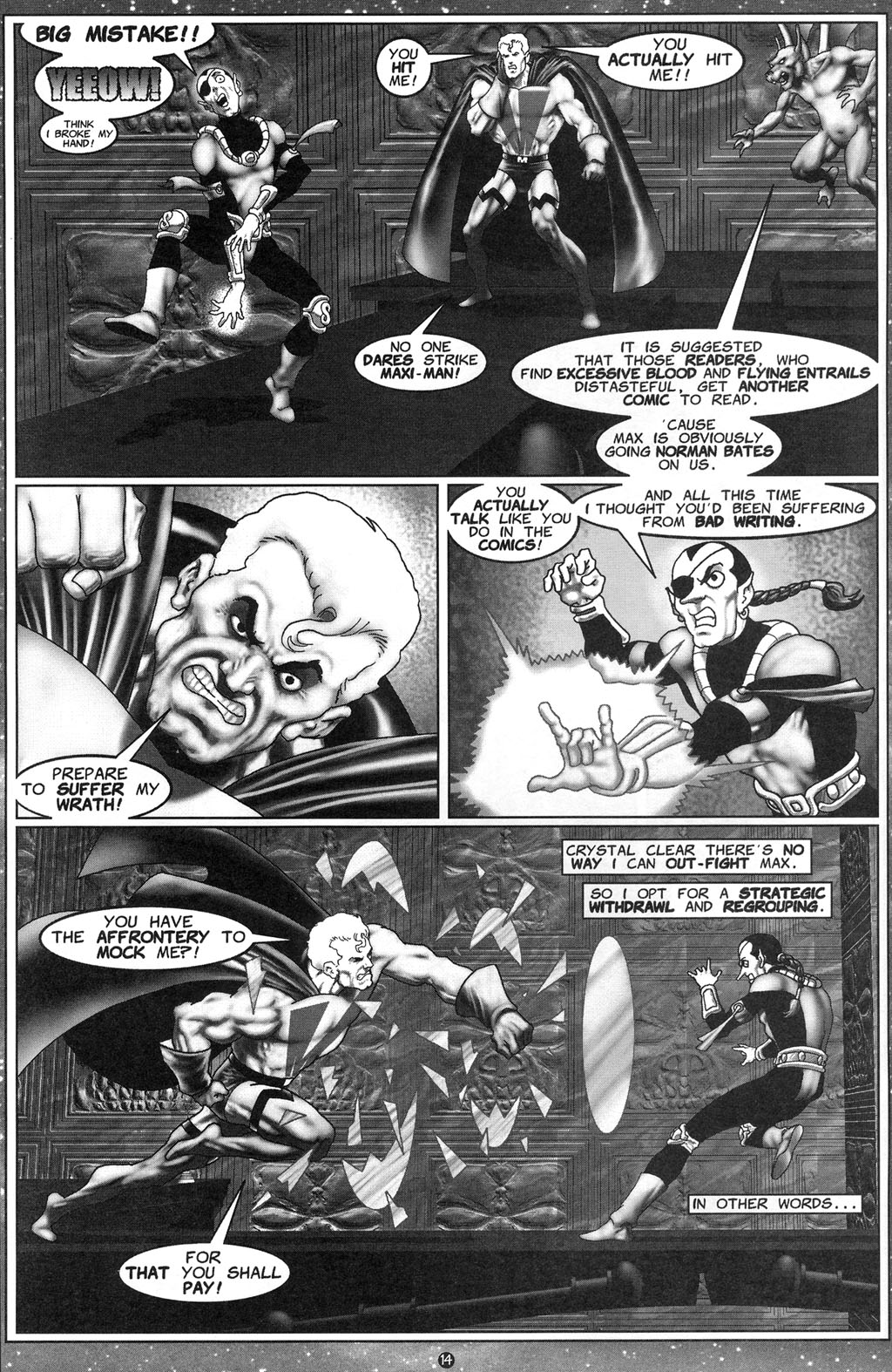 Read online Wyrd the Reluctant Warrior comic -  Issue #4 - 16
