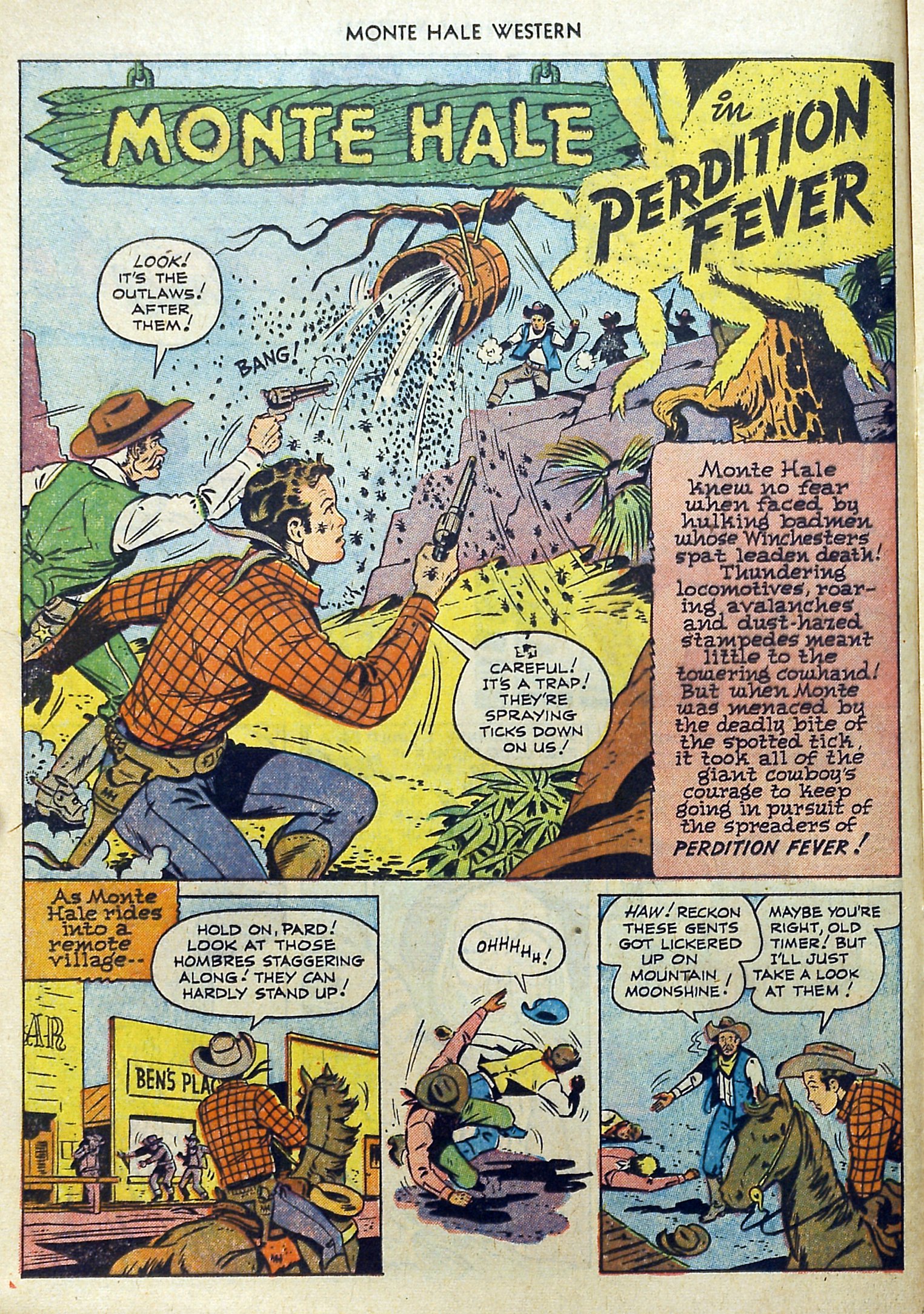 Read online Monte Hale Western comic -  Issue #71 - 15