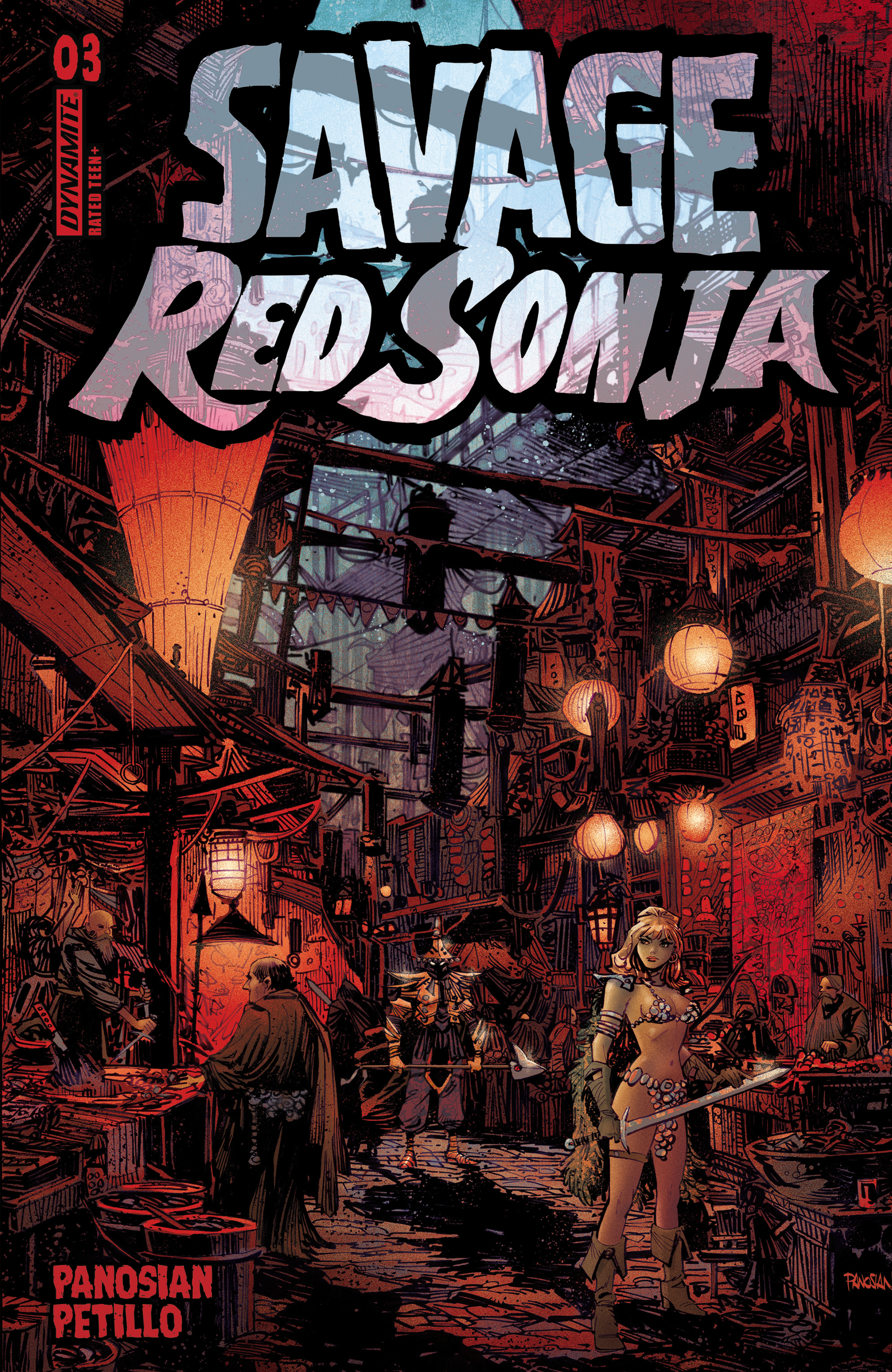 Read online Savage Red Sonja comic -  Issue #3 - 1