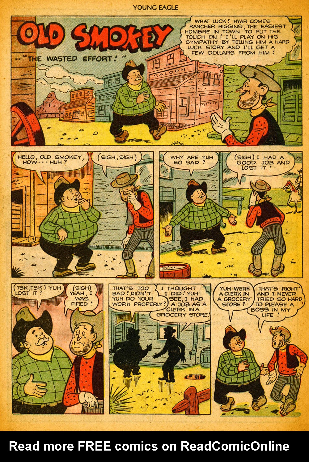 Read online Young Eagle comic -  Issue #10 - 18