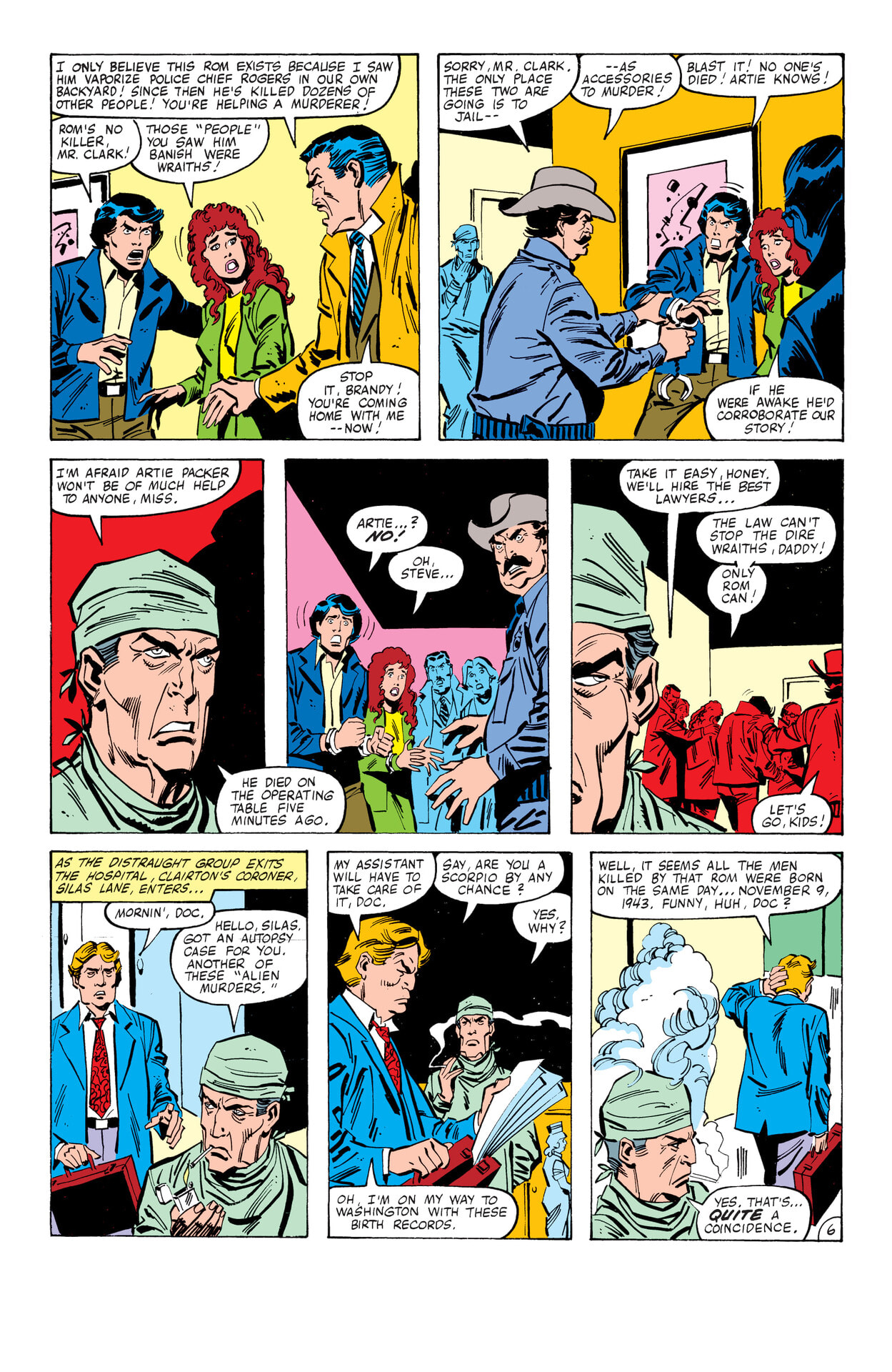 Read online Rom: The Original Marvel Years Omnibus comic -  Issue # TPB (Part 2) - 73