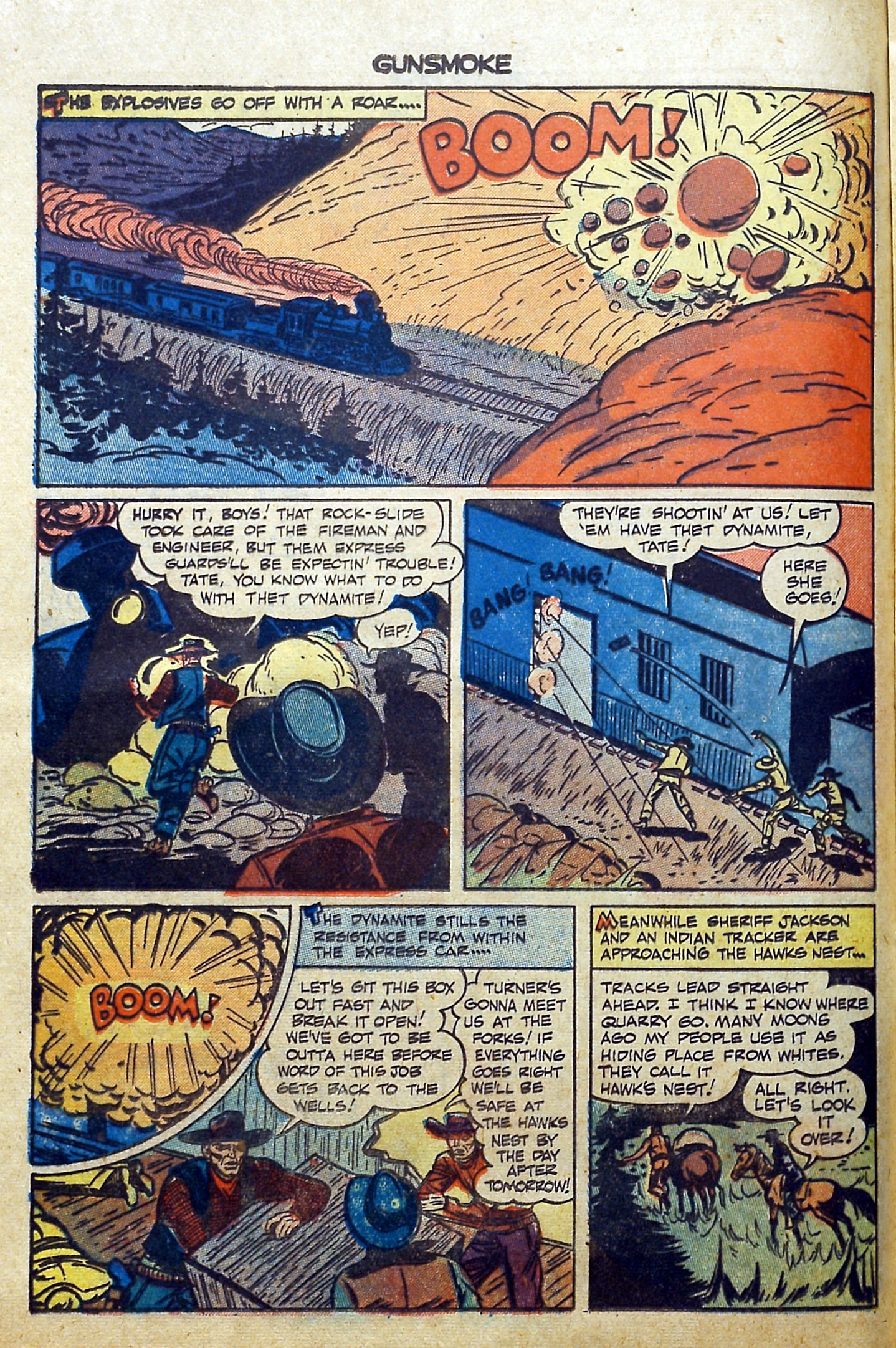 Read online Gunsmoke comic -  Issue #4 - 16