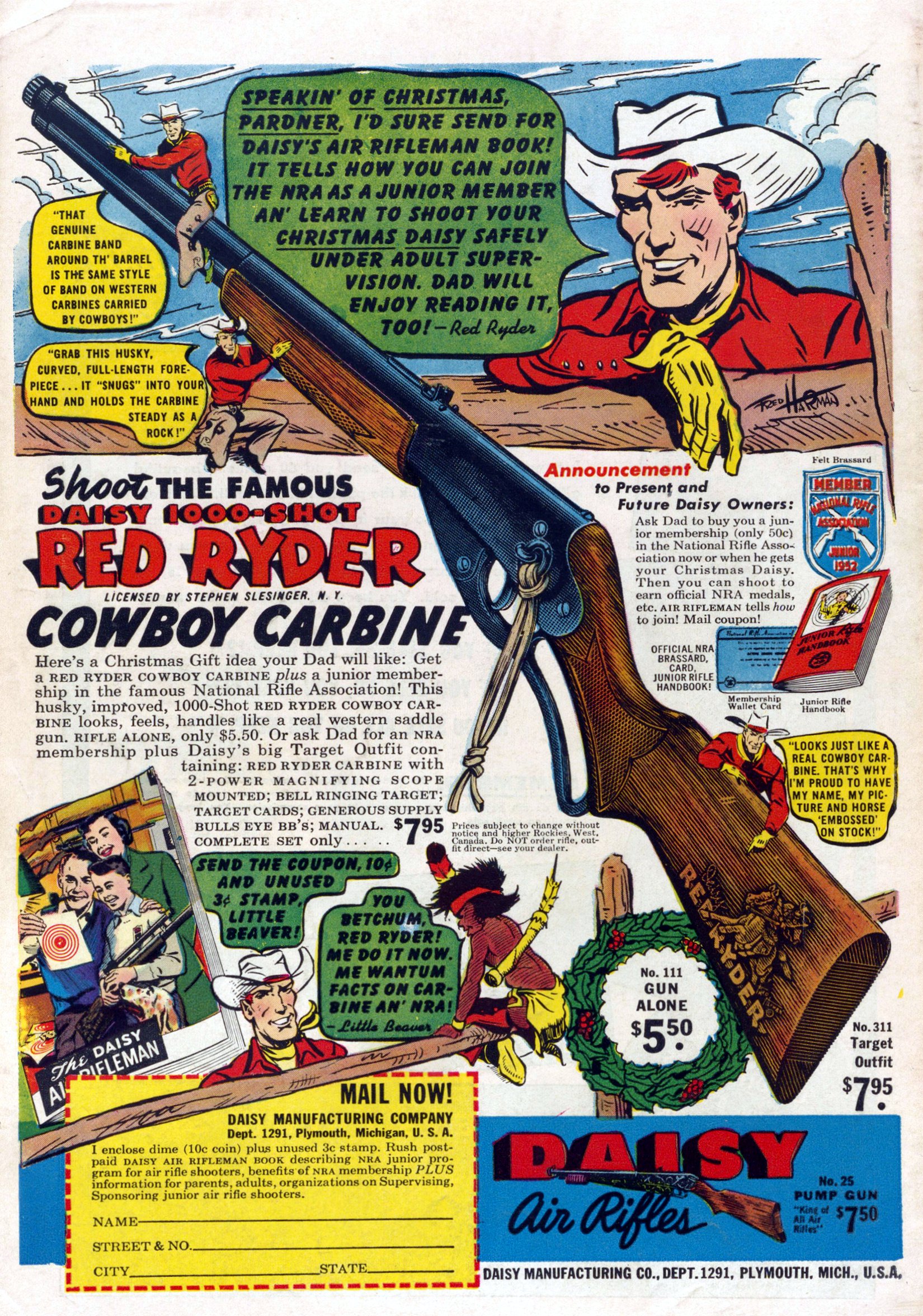 Read online Tom Mix Western (1948) comic -  Issue #48 - 36