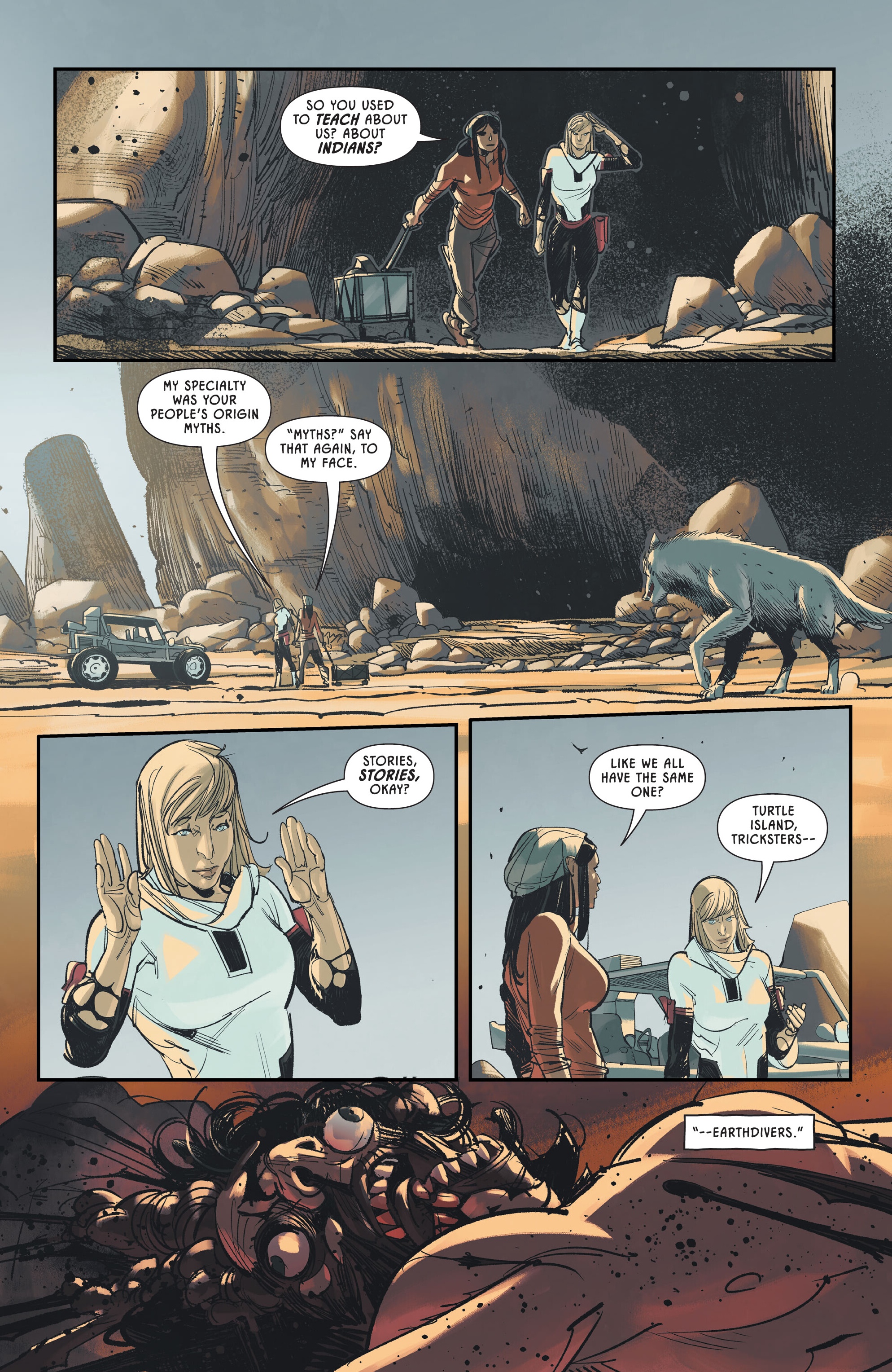 Read online Earthdivers comic -  Issue #14 - 20